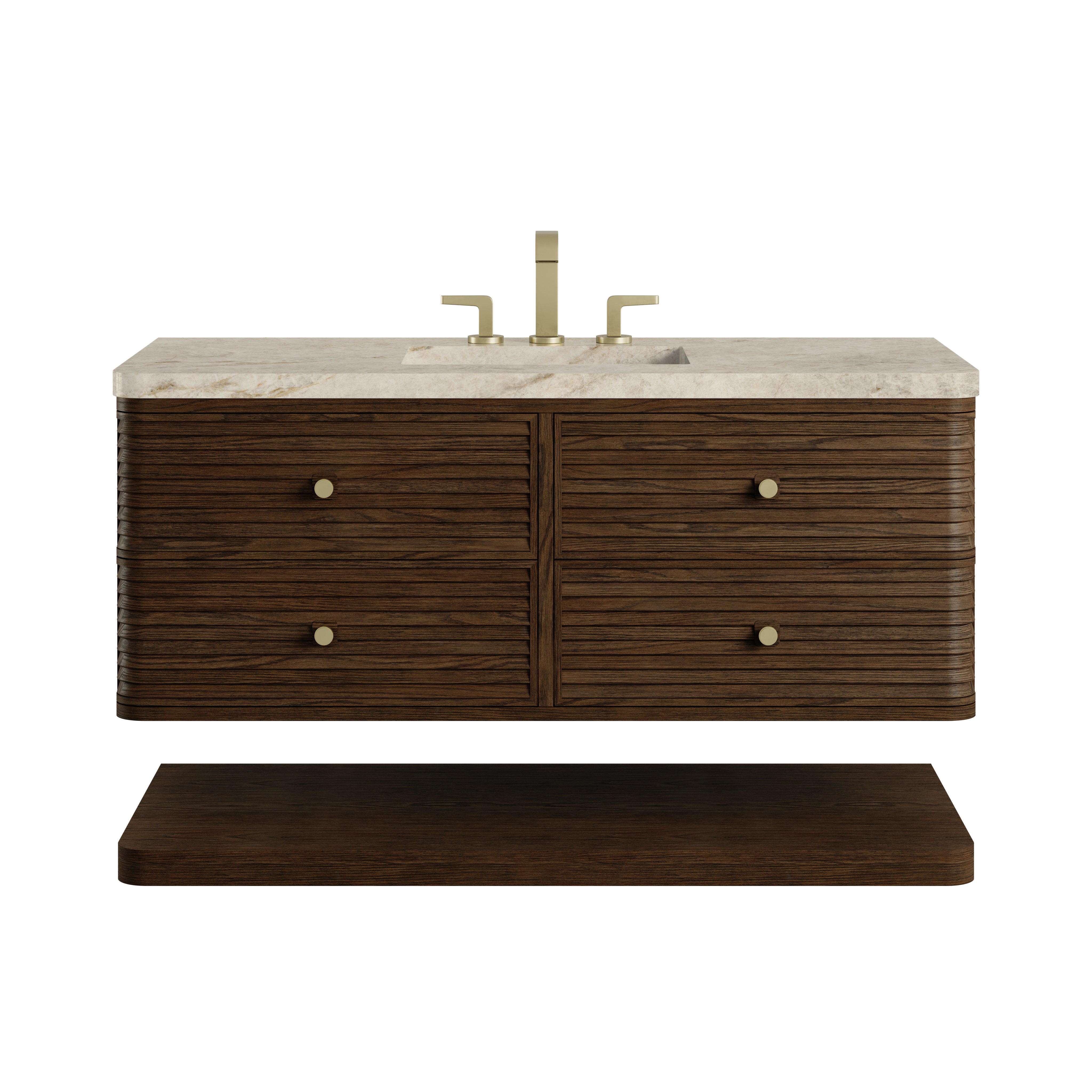 James Martin Allamari 48" Single Vanity in Sable with 3cm Countertop