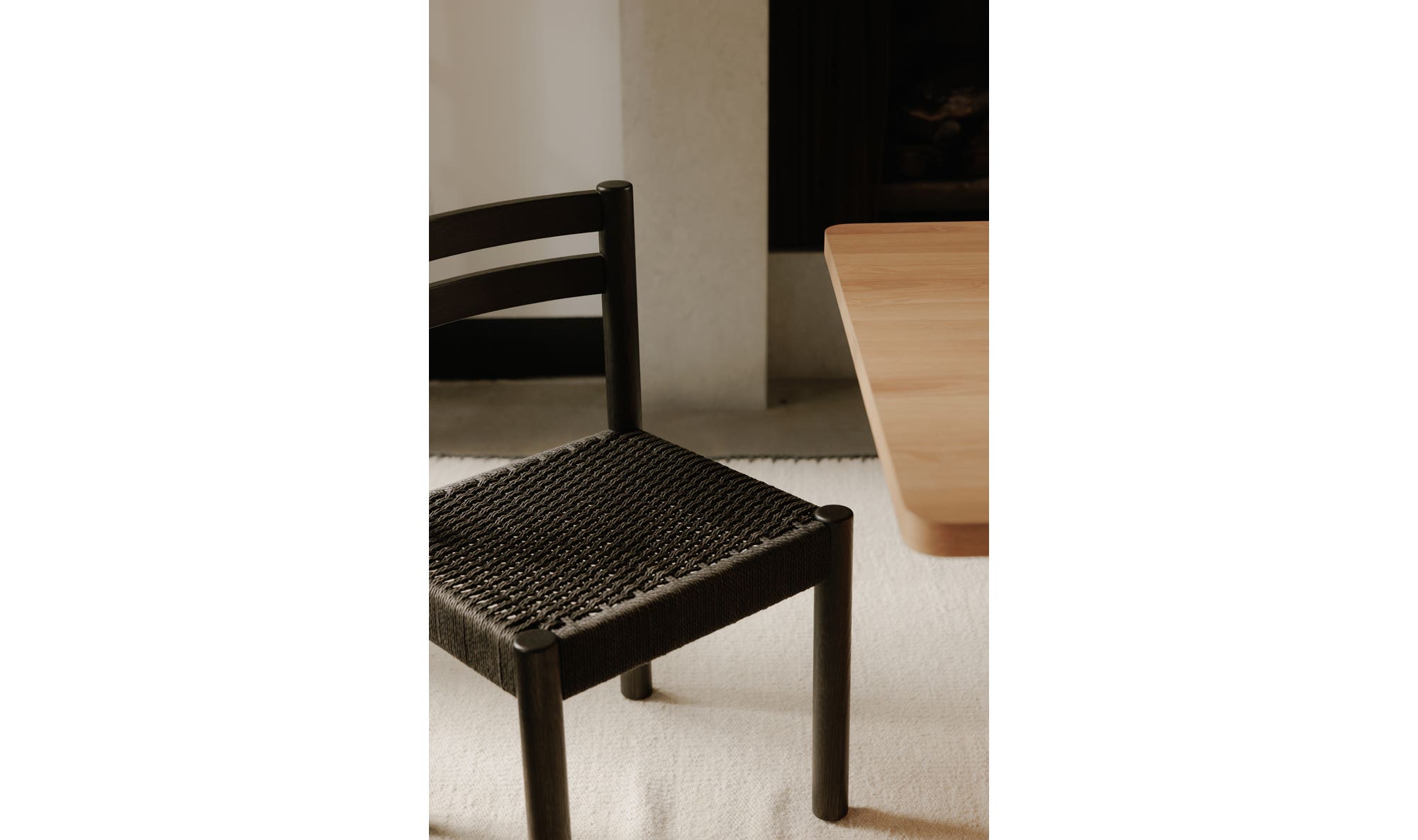 Moes Finn Dining Chair Black–Set Of Two QO-1004