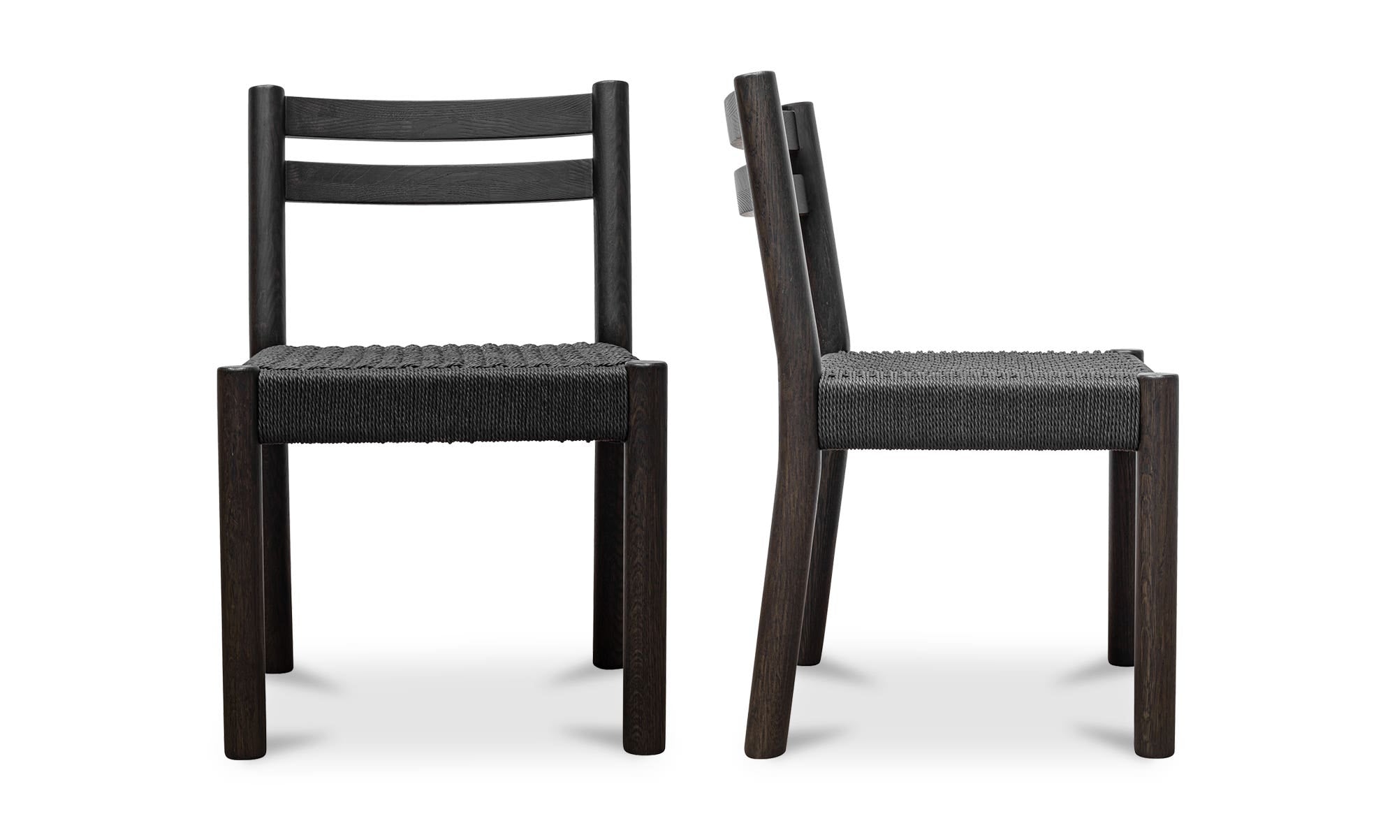 Moes Finn Dining Chair Black–Set Of Two QO-1004