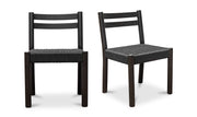 Moes Finn Dining Chair Black–Set Of Two QO-1004