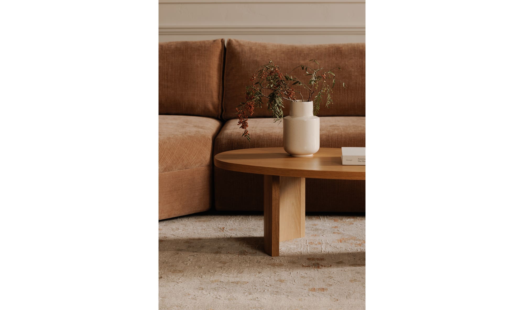 Moes Louise Coffee Table Natural QO-1009