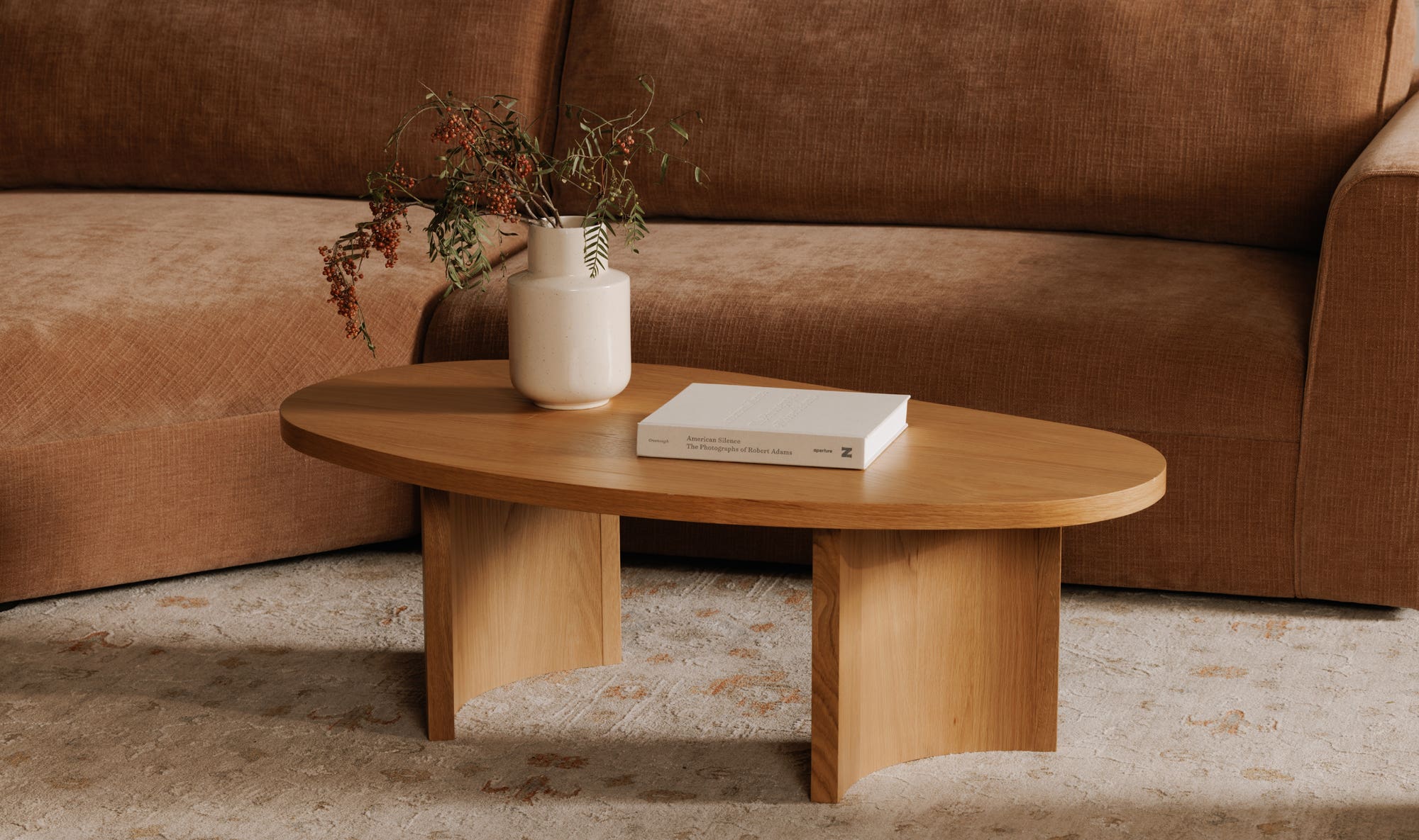 Moes Louise Coffee Table Natural QO-1009