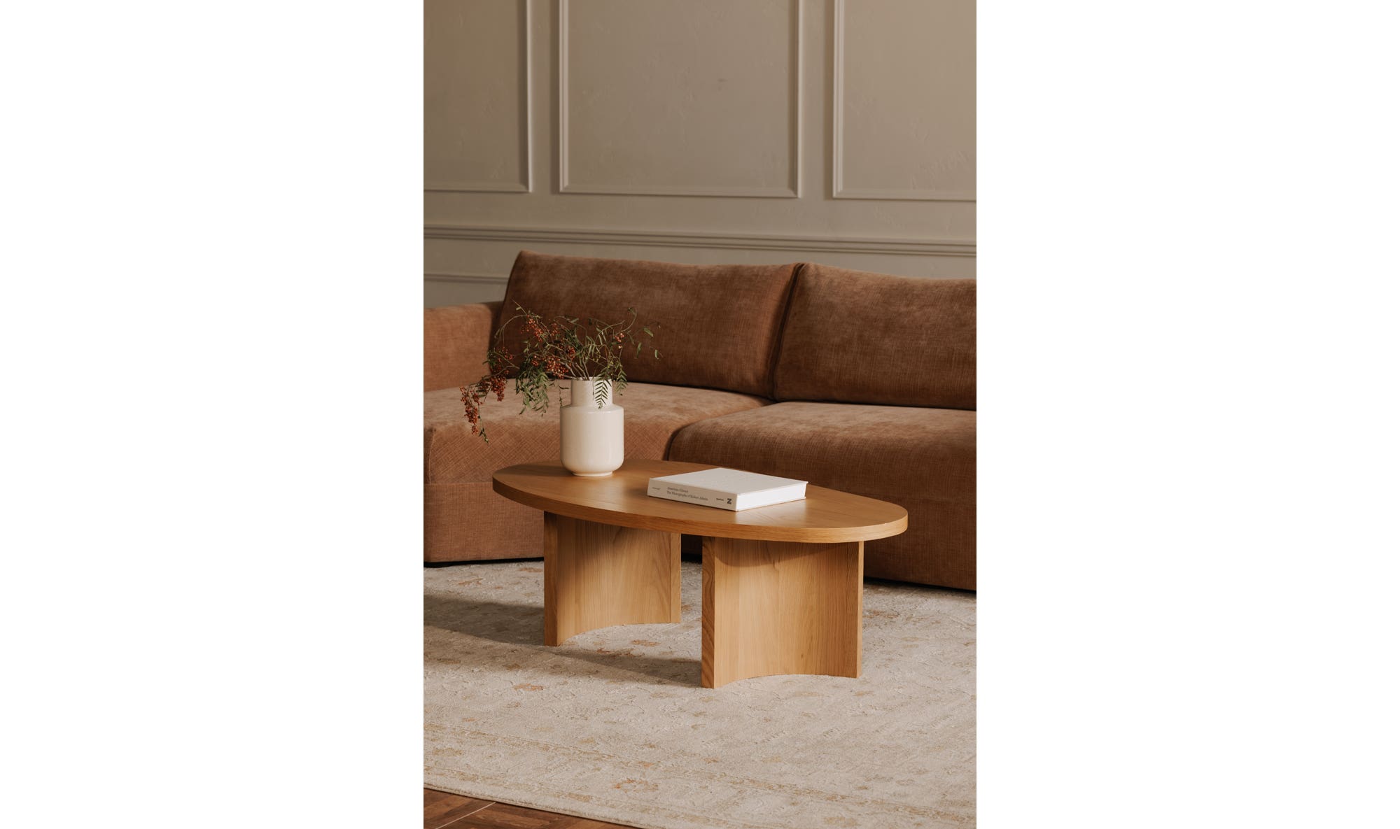 Moes Louise Coffee Table Natural QO-1009