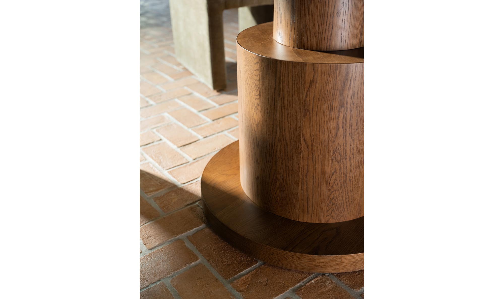Moes Clayton Dining Table Brown QO-1022