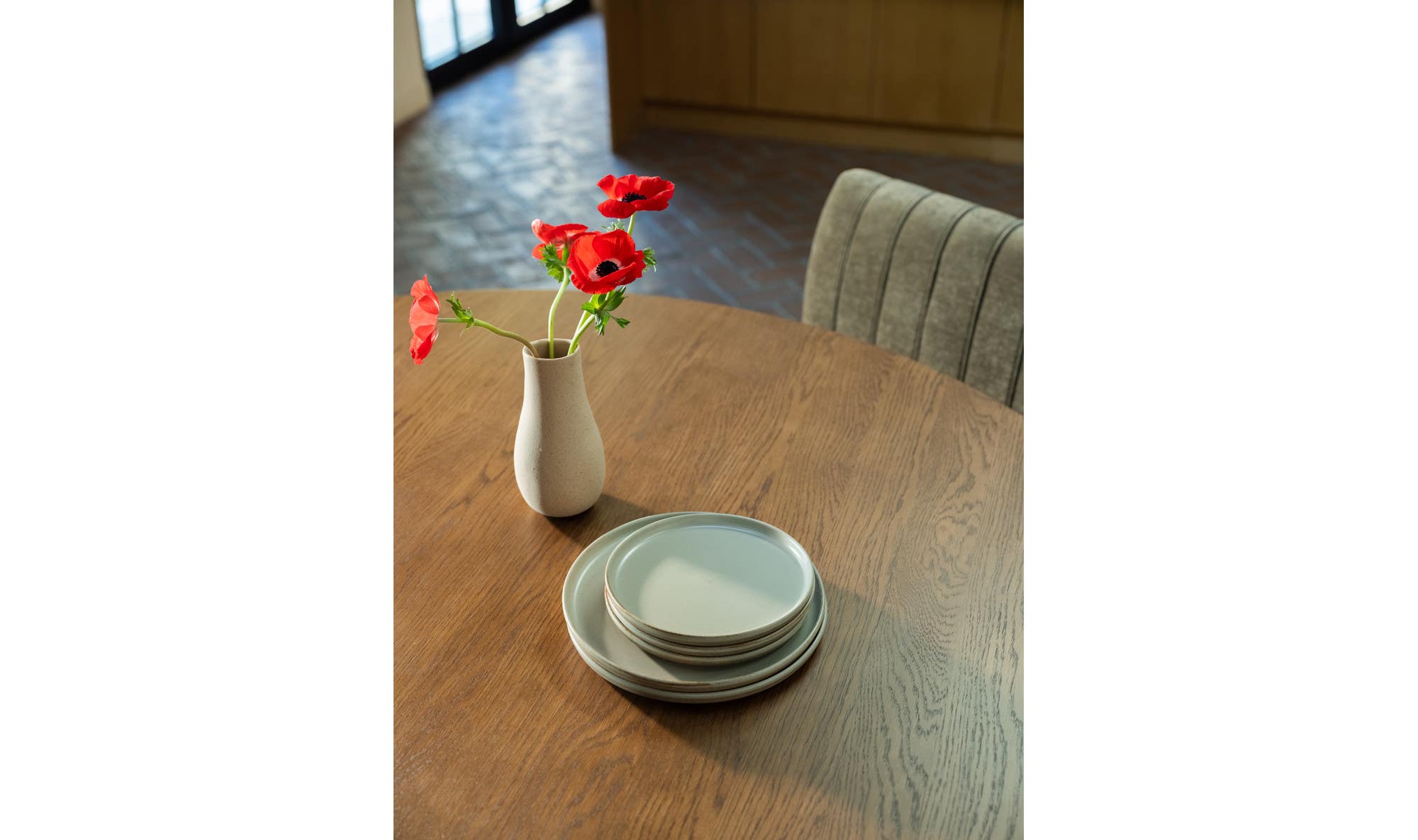 Moes Clayton Dining Table Brown QO-1022