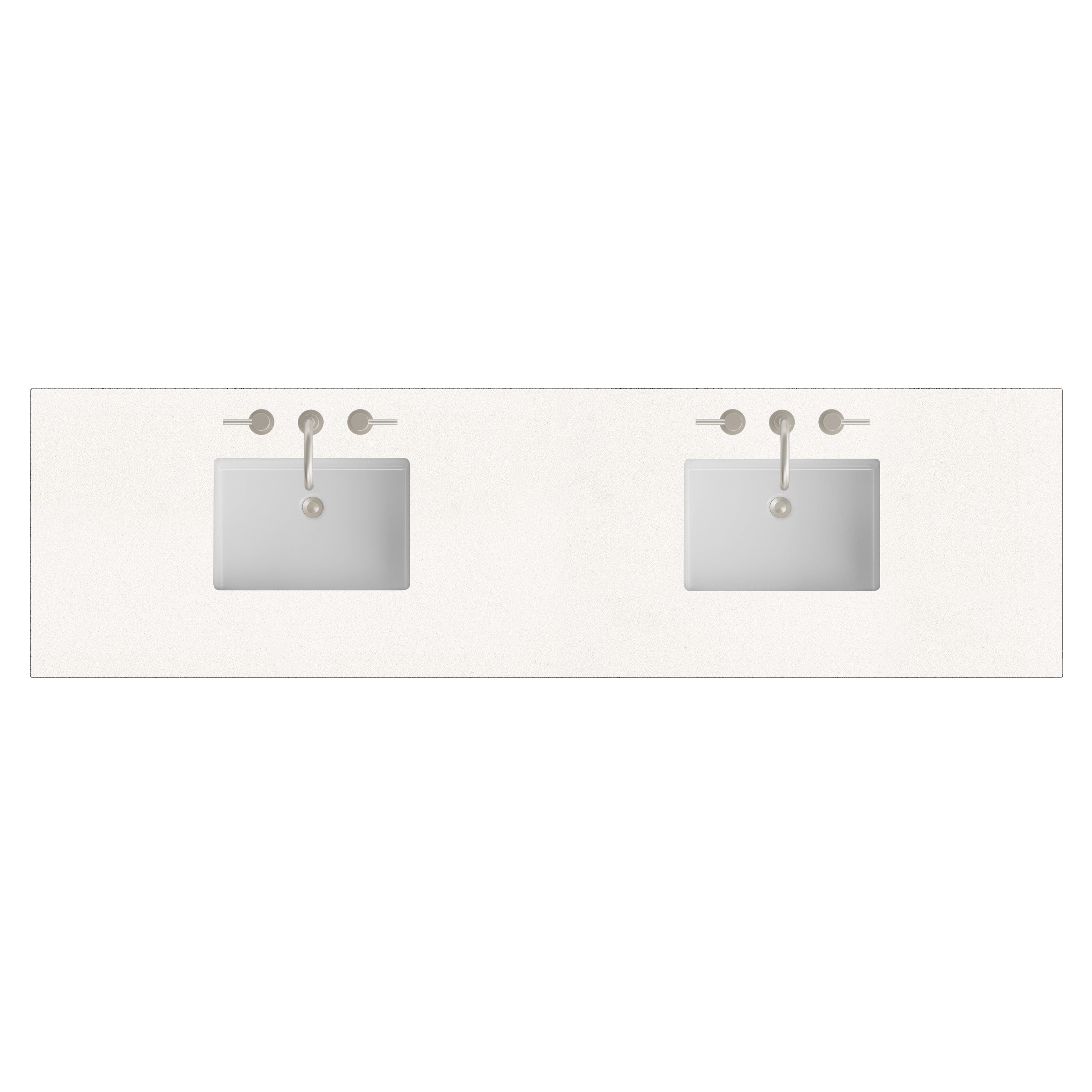James Martin 84" Double Top with Sink, 3cm