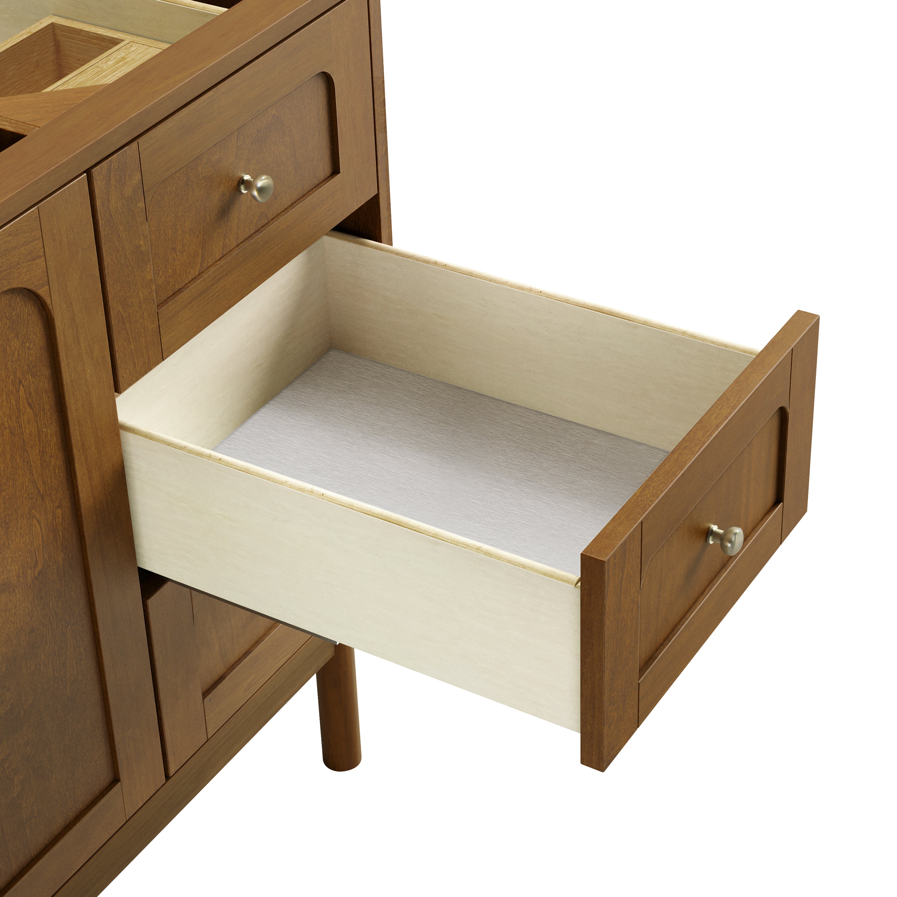 James Martin Laurent 60" Single Vanity in Honey Oak with 3cm Countertop and FreePower Wireless Charger