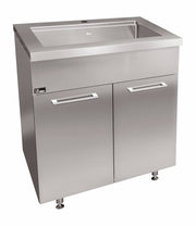 Dawn Stainless Steel Cabinet with DSR2517 integrated sink countertop SSCDSR3636