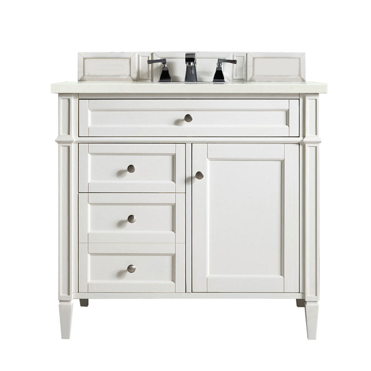 Brittany 36" Single Vanity in Bright White