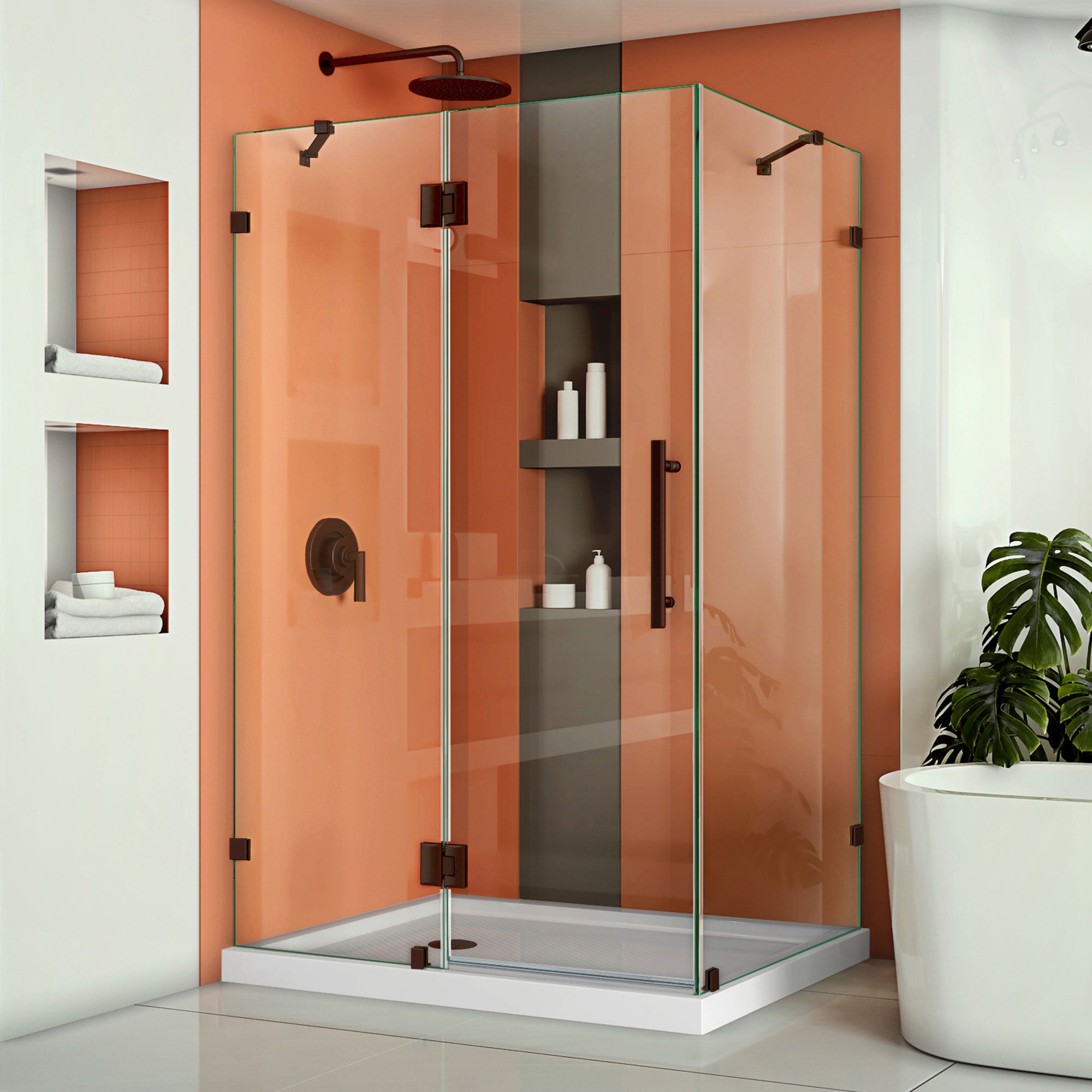 DreamLine Quatra Lux 46.38" W Shower Enclosure
