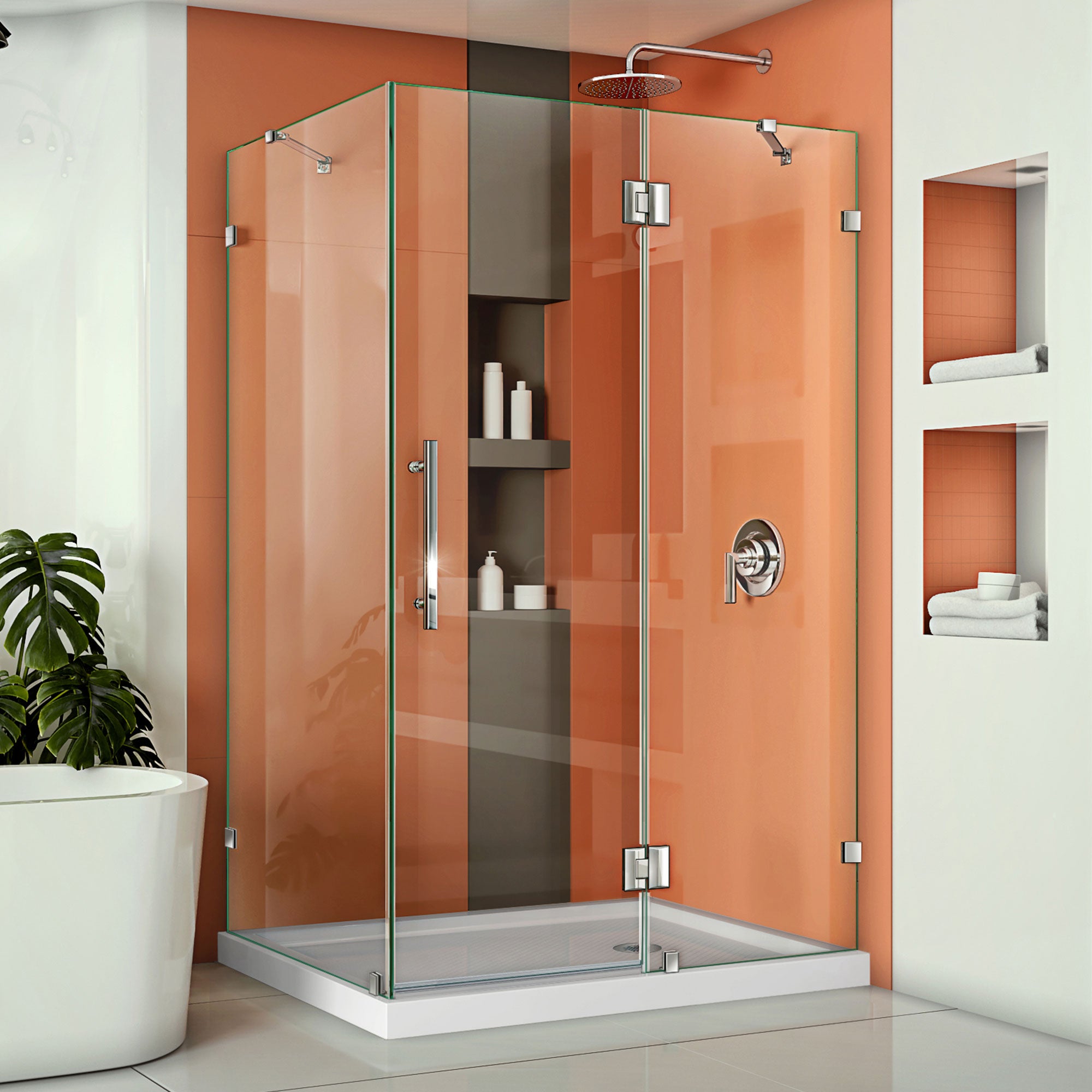 DreamLine Quatra Lux 46.38" W Shower Enclosure