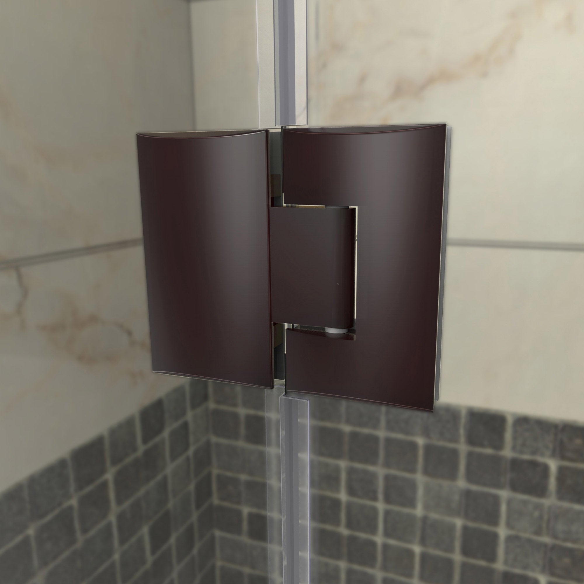 DreamLine Prism Lux 42" W Shower Enclosure Kit