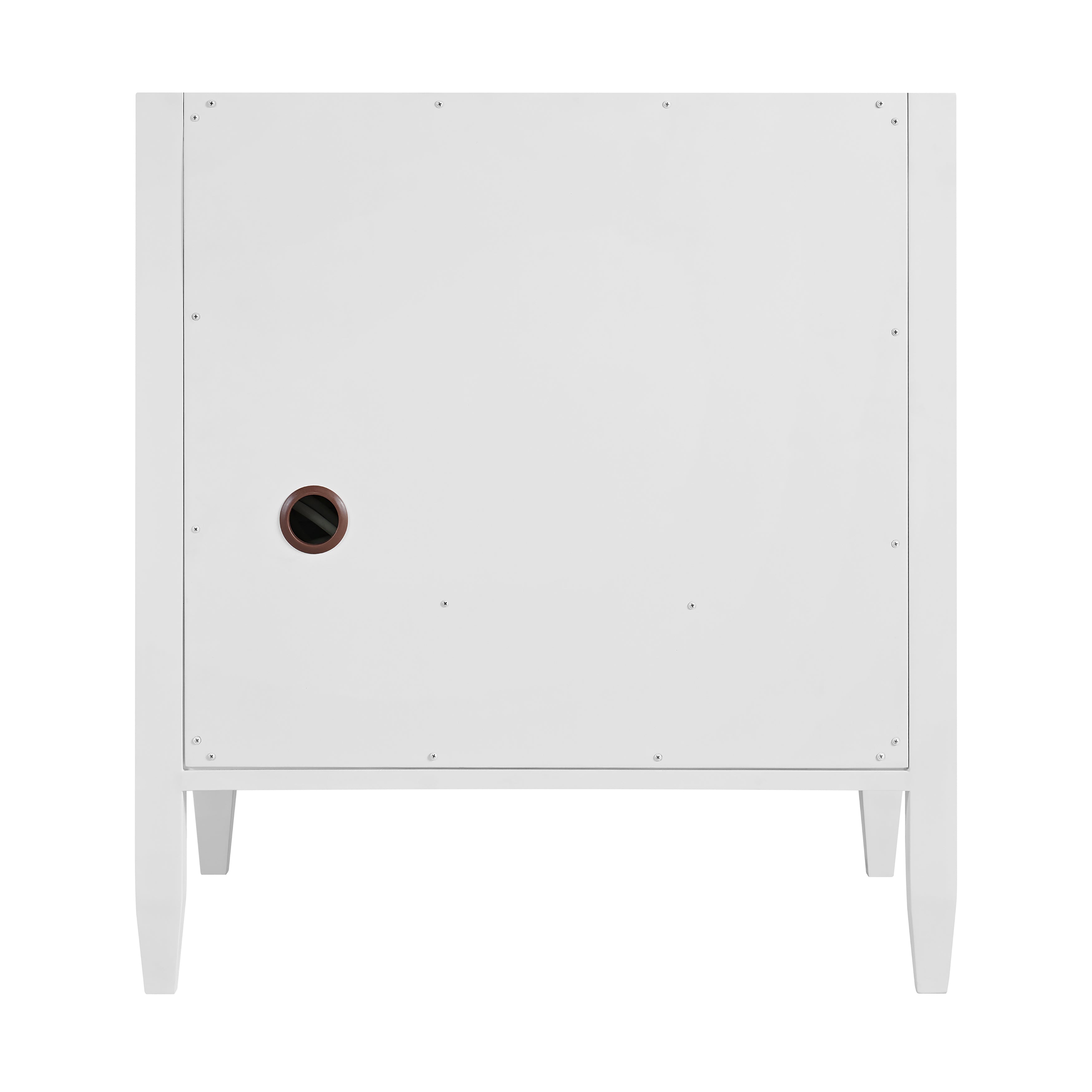 James Martin Myrrin 30" Single Vanity in Bright White with 3cm Countertop