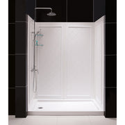DreamLine QWALL-5 60" W Shower Base and Backwalls