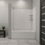 DreamLine QWALL-Tub 56-60" W Tub Backwalls Kit