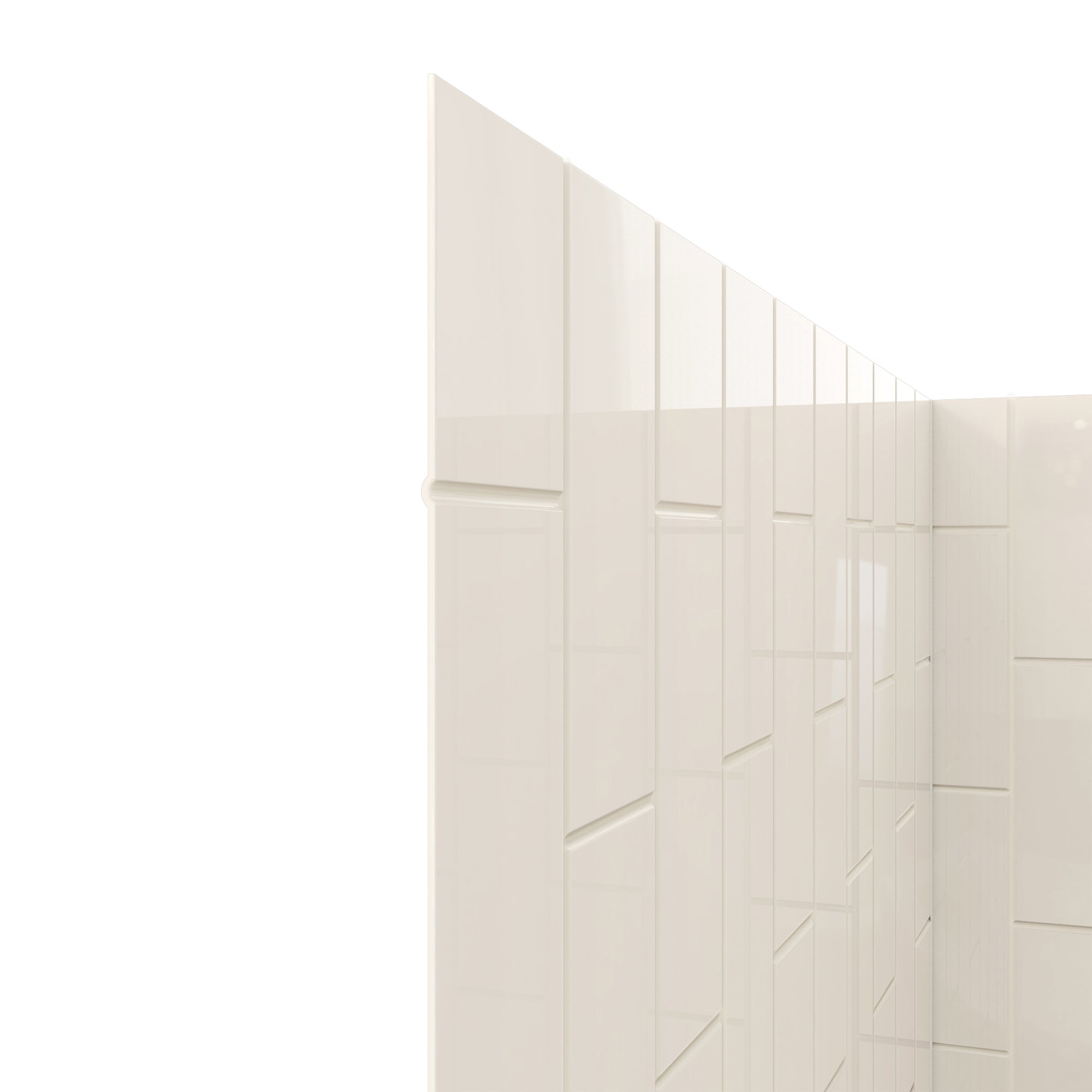 DreamLine QWALL-VS 32 - 36 inch W x 41 1/2 inch D x 76 inch H Acrylic Wall Kit