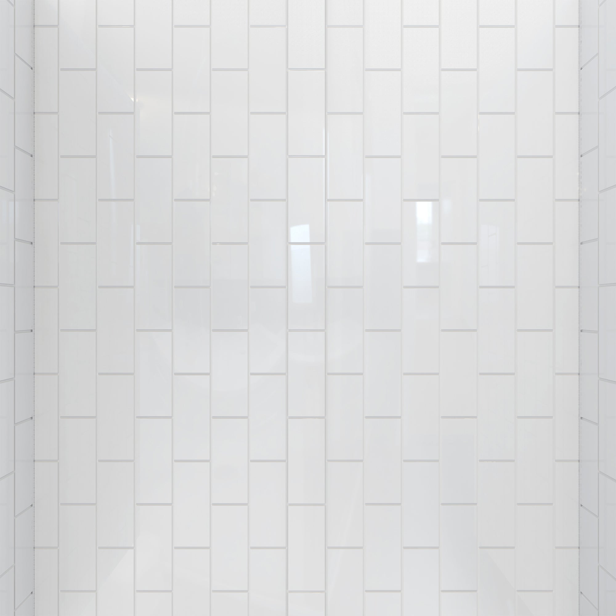 DreamLine Infinity-Z 56 - 60 inch W x 60 inch H Semi-Frameless Sliding Tub Door with  Wall Kit