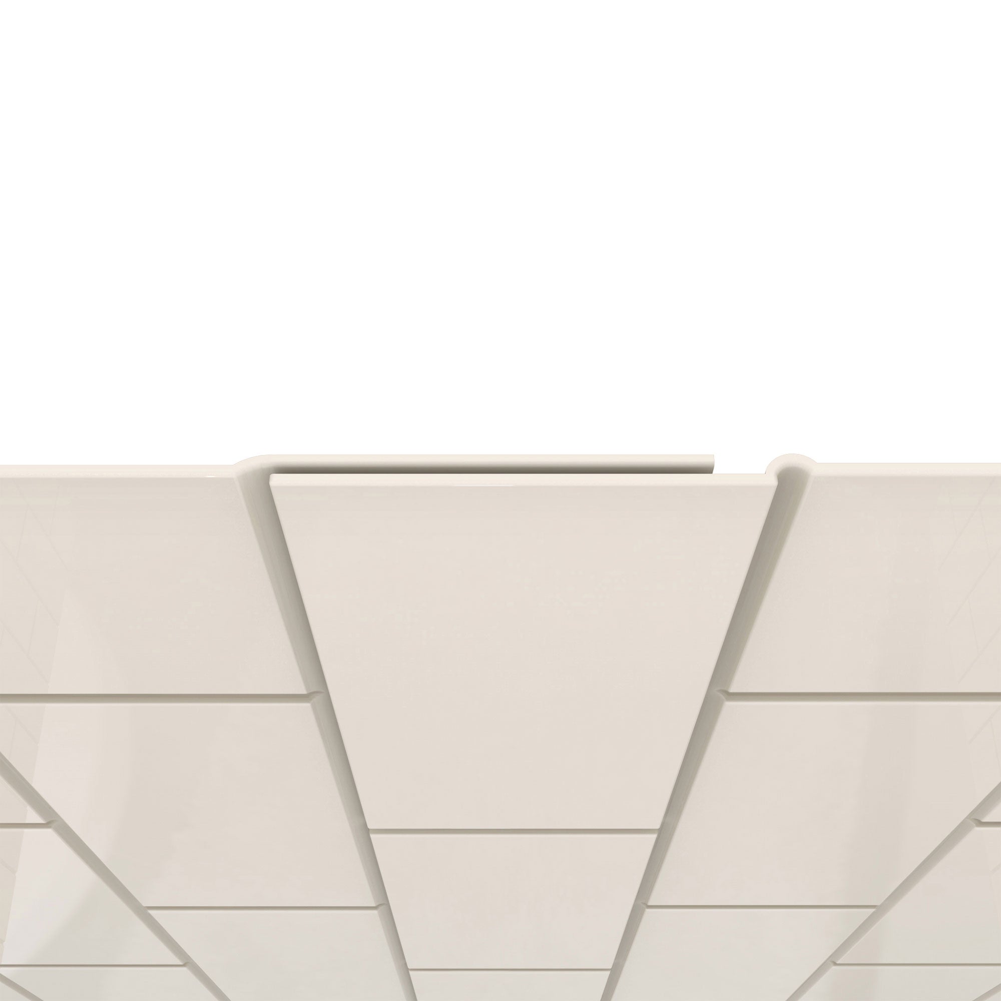 DreamLine QWALL-VS 56 - 60 inch W x 41 1/2 inch D x 76 inch H Acrylic Wall Kit