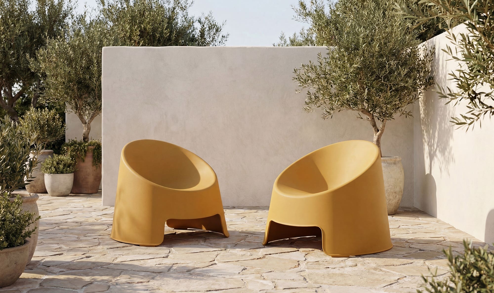Moes Nolla Outdoor Accent Chair Set of Two QX-1018