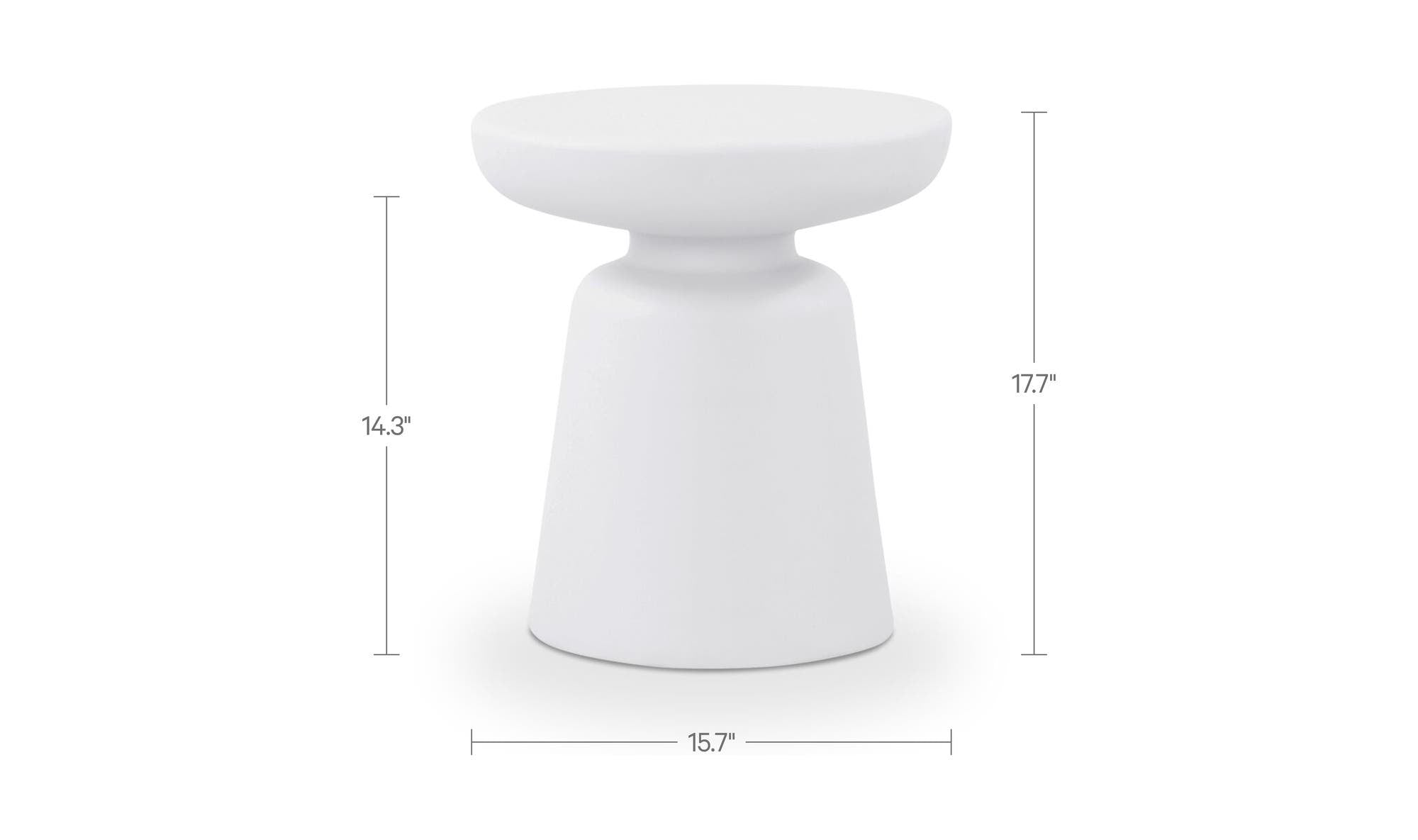 Moes Ruth Outdoor Side Table QX-1019