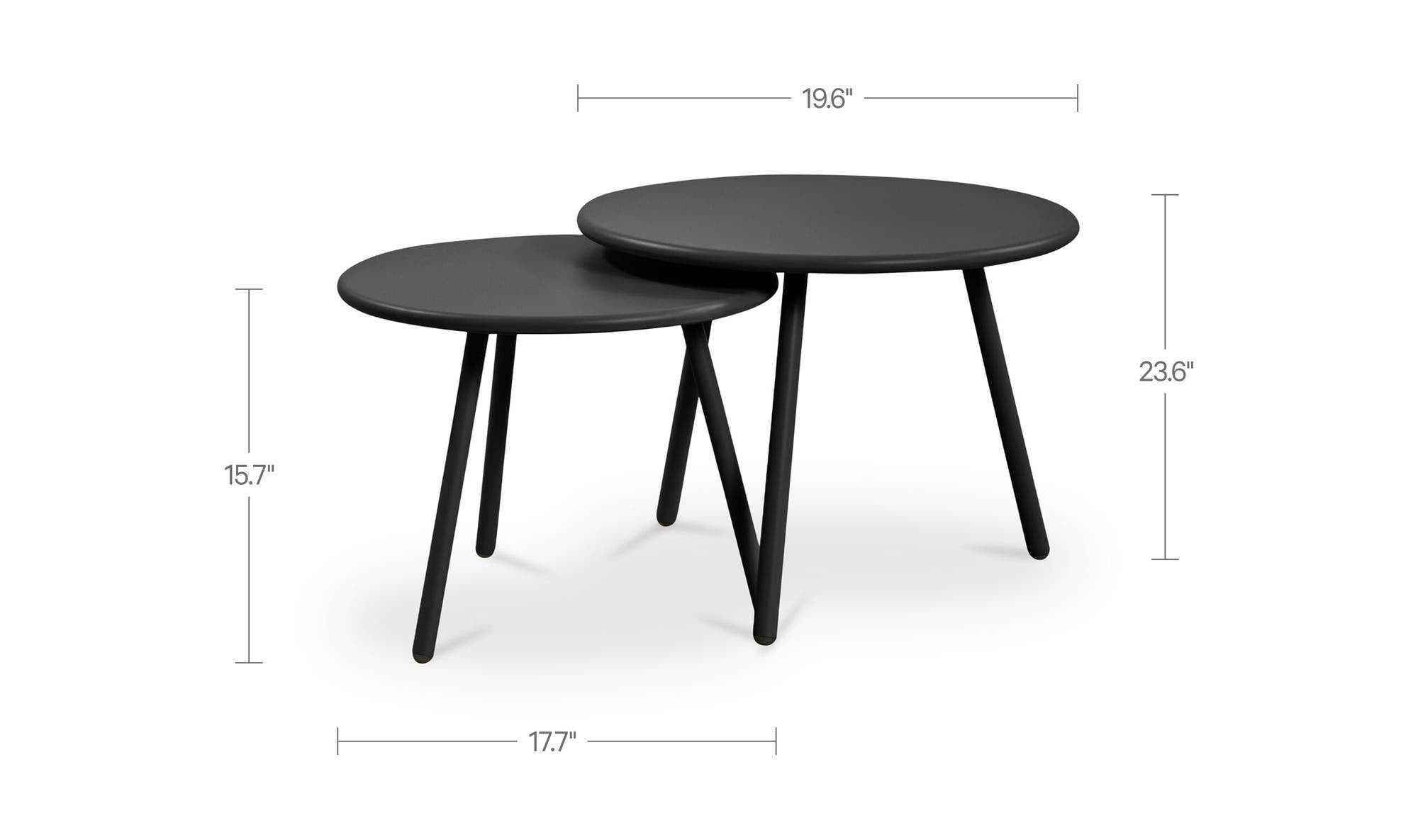 Moes Kari Outdoor Nesting Coffee Table QX-1020