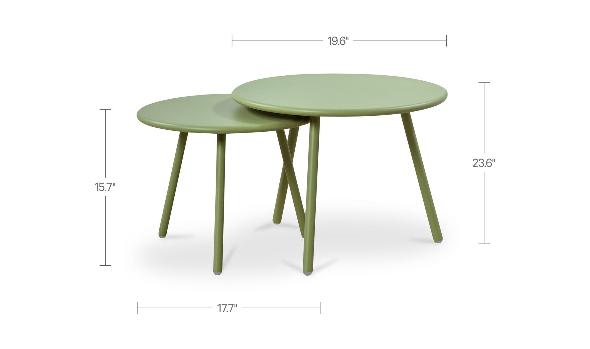 Moes Kari Outdoor Nesting Coffee Table QX-1020