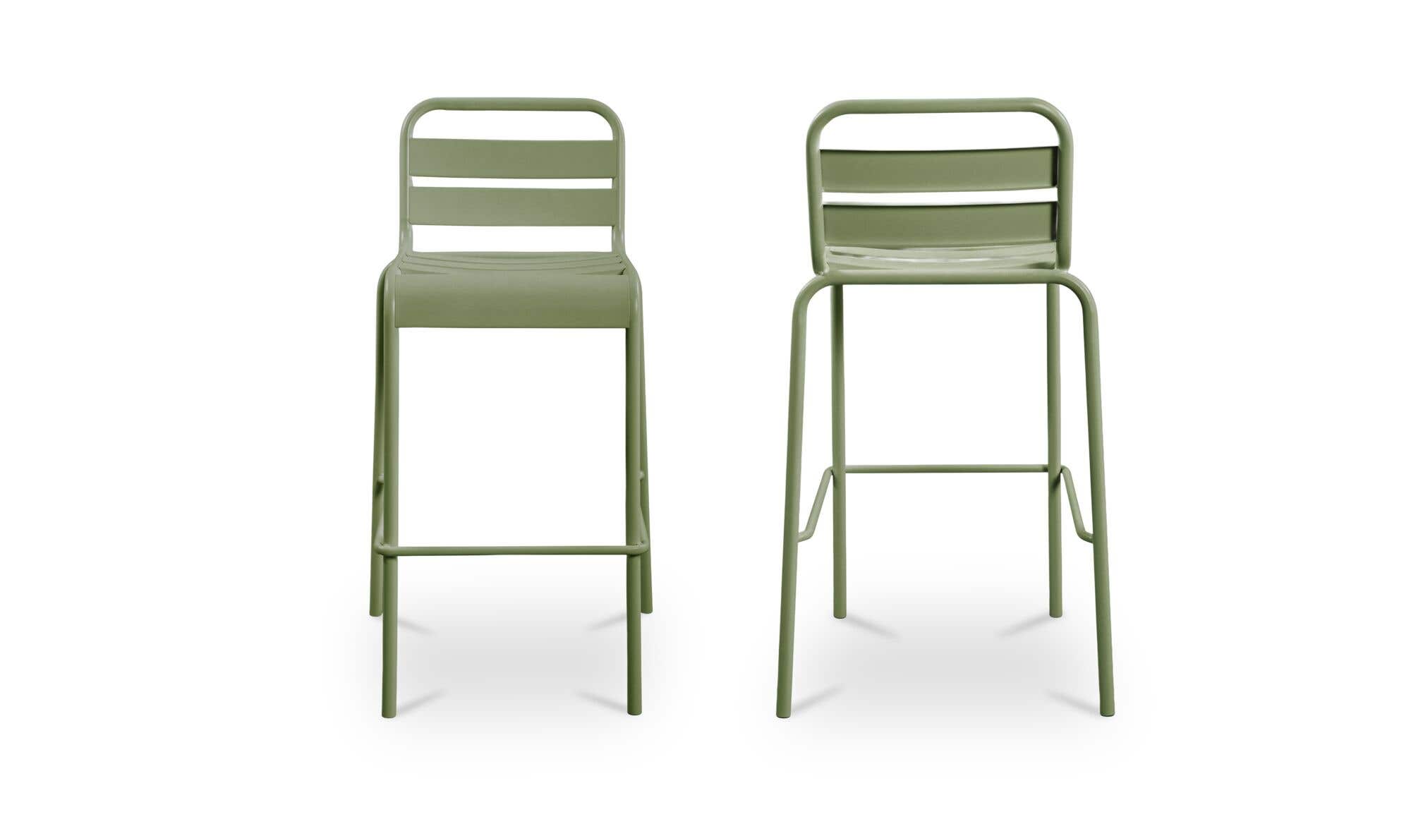 Moes Kade Outdoor Bar Stool Set of Two QX-1022