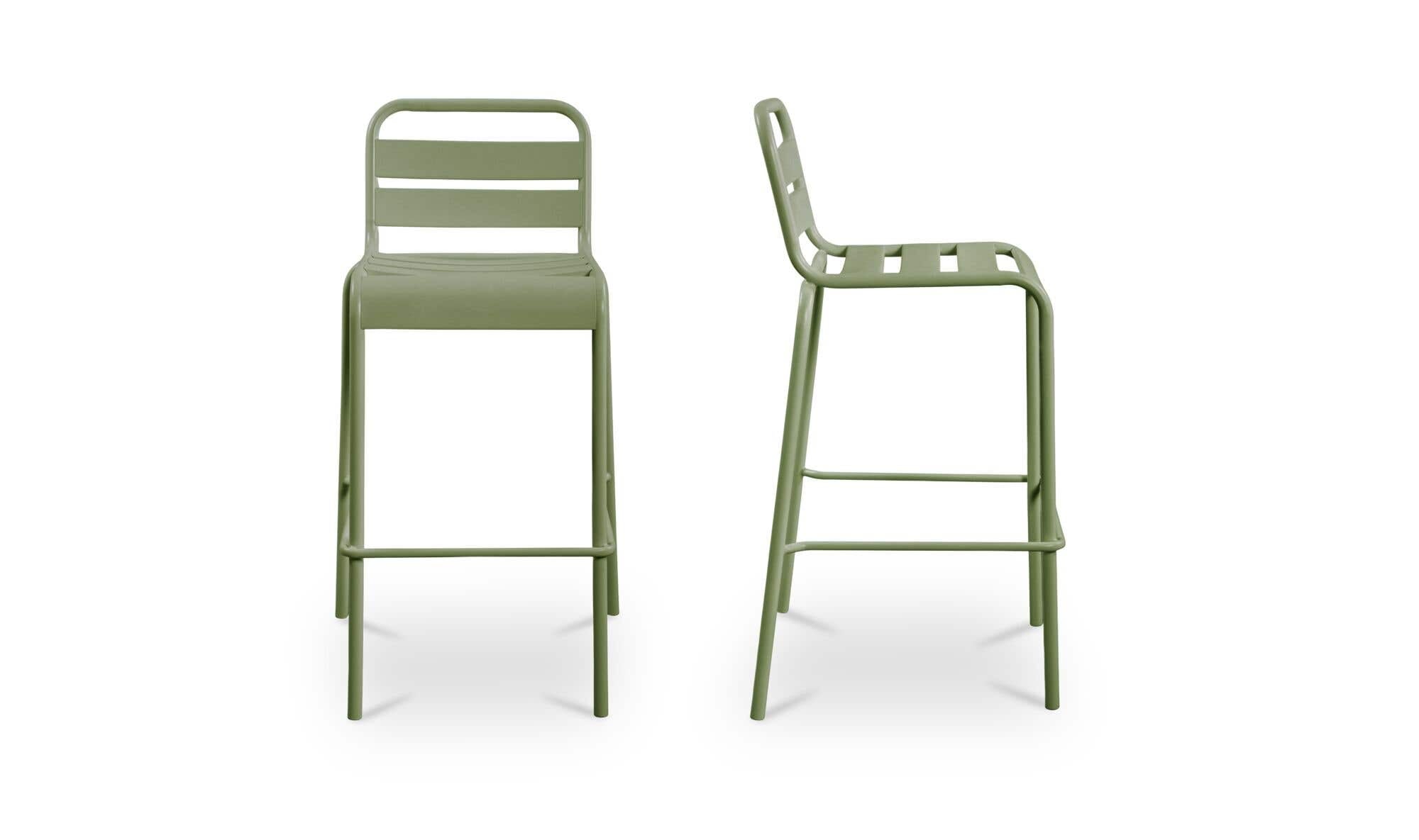 Moes Kade Outdoor Bar Stool Set of Two QX-1022