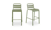 Moes Kade Outdoor Bar Stool Set of Two QX-1022