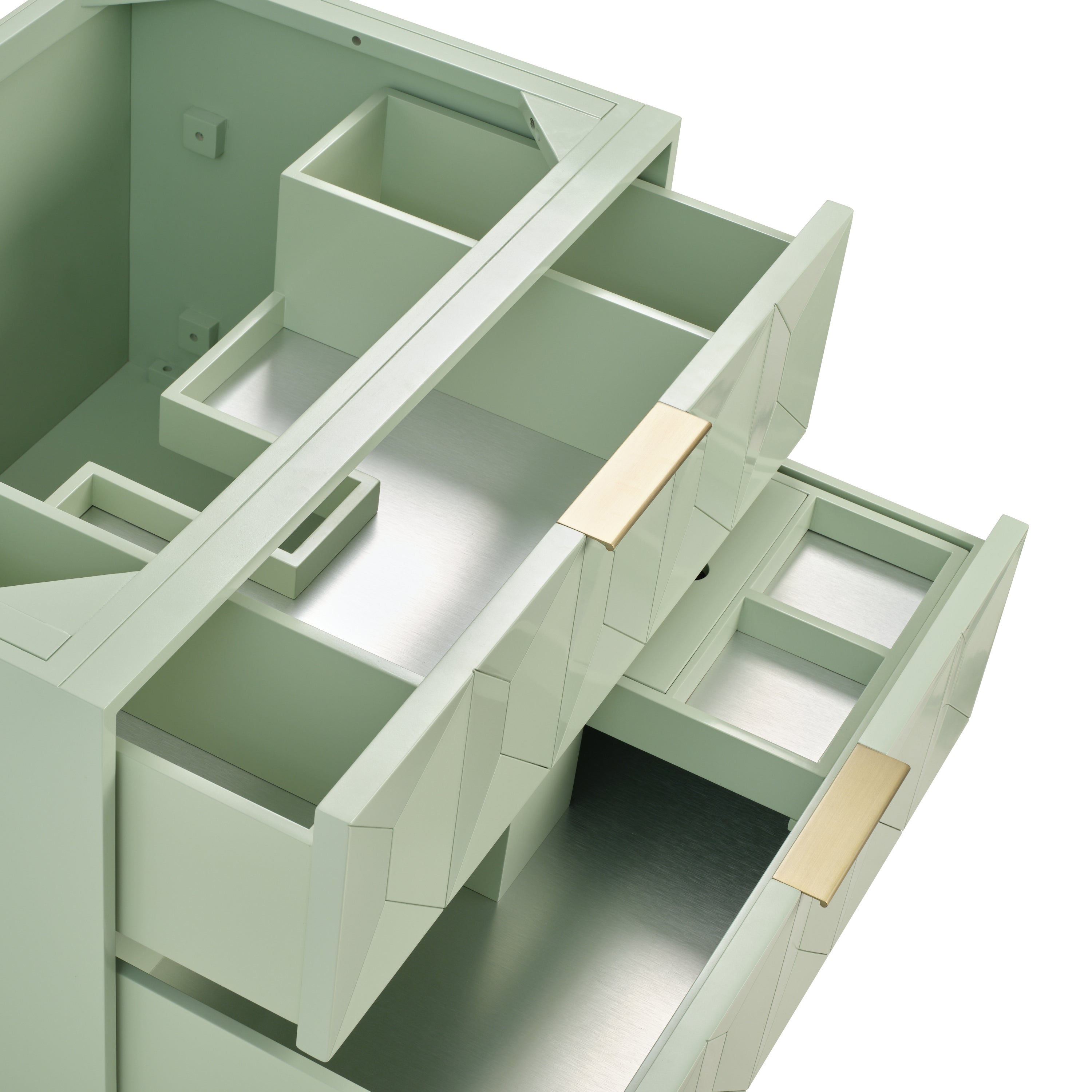 James Martin Emmeline 36" Single Vanity in Pistachio with 3cm Countertop
