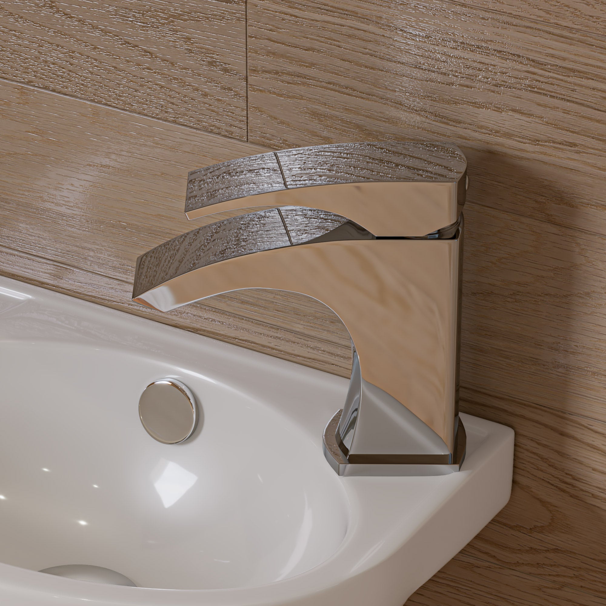 ALFI brand AB1586 Single Lever Bathroom Faucet