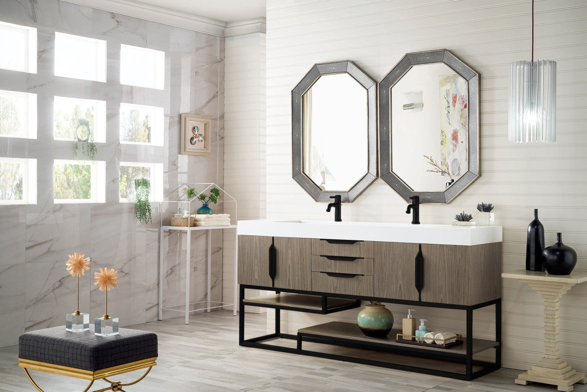 Columbia 72" Double Vanity Cabinet