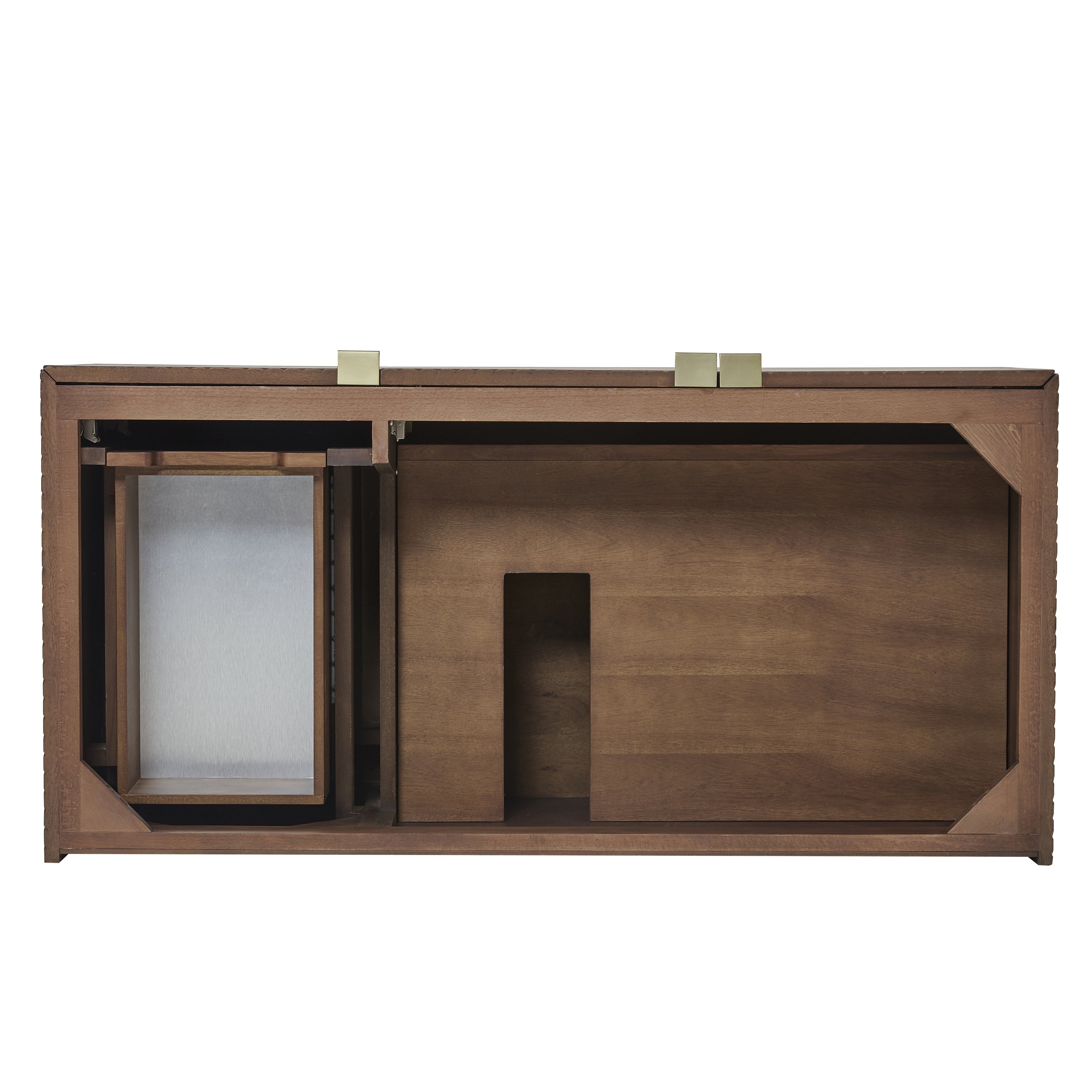 James Martin Marcello 48" Single Vanity in Chestnut with 3cm Countertop and FreePower Wireless Charger