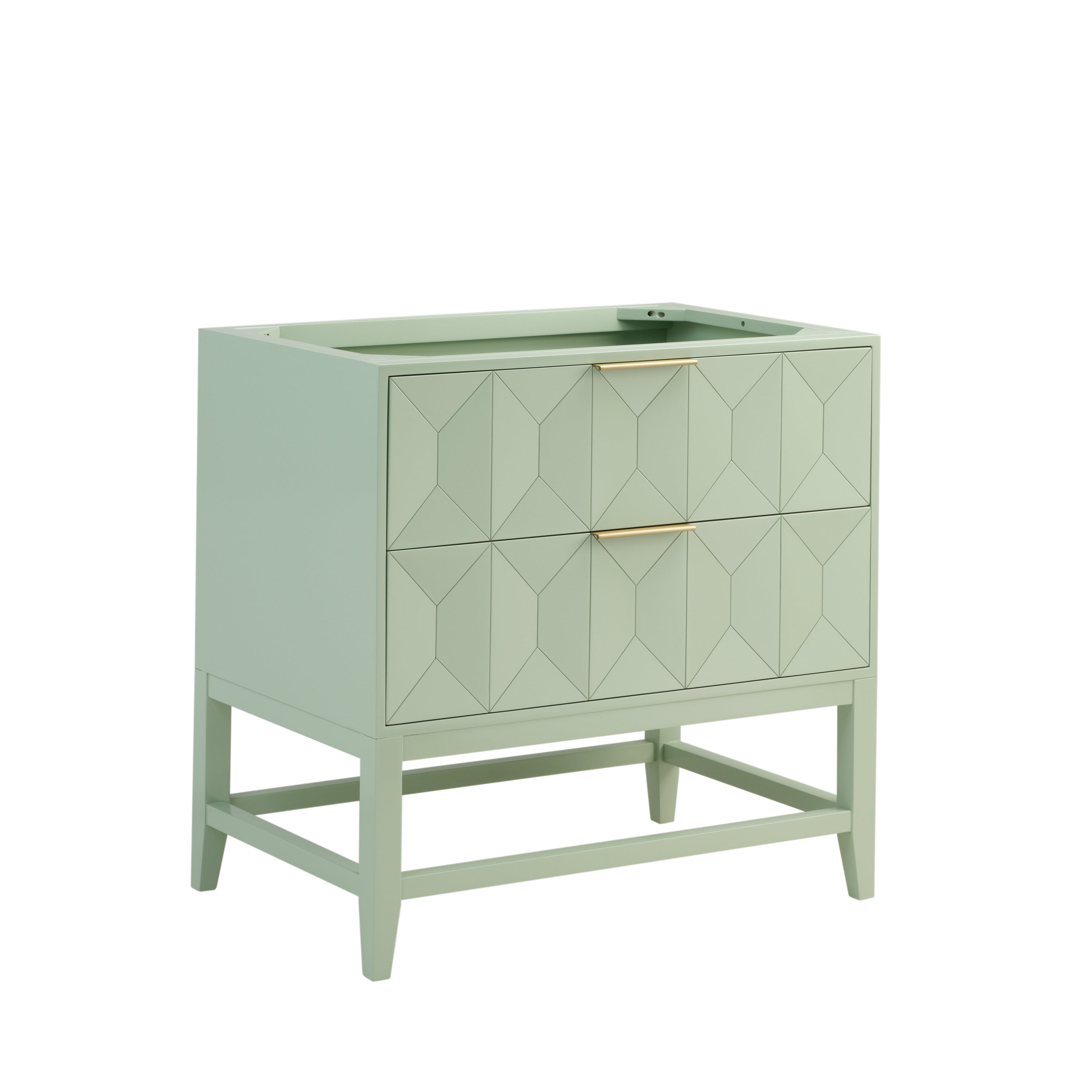 James Martin Emmeline 36" Single Vanity in Pistachio with 3cm Countertop