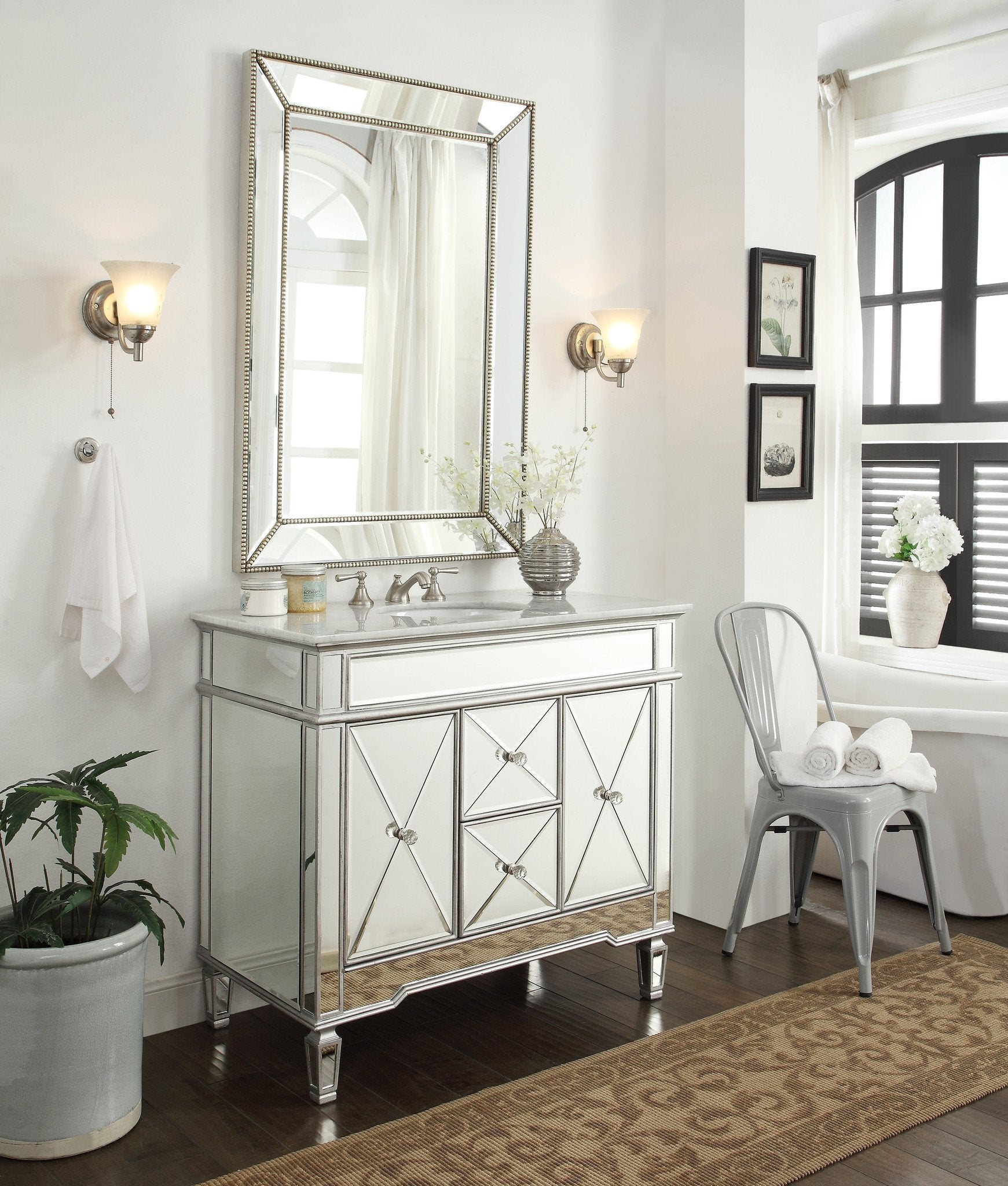 Chans Furniture MR-2385-3042 Ravalli Wall Mirror