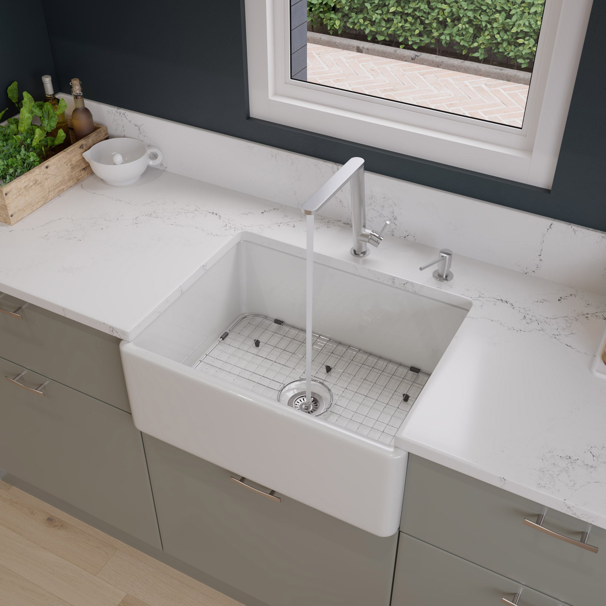 ALFI brand  GR505 Solid Stainless Steel Kitchen Sink Grid
