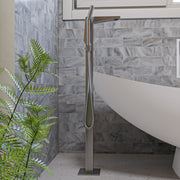 ALFI brand AB2475 Single Hole Floor Mounted Tub Filler