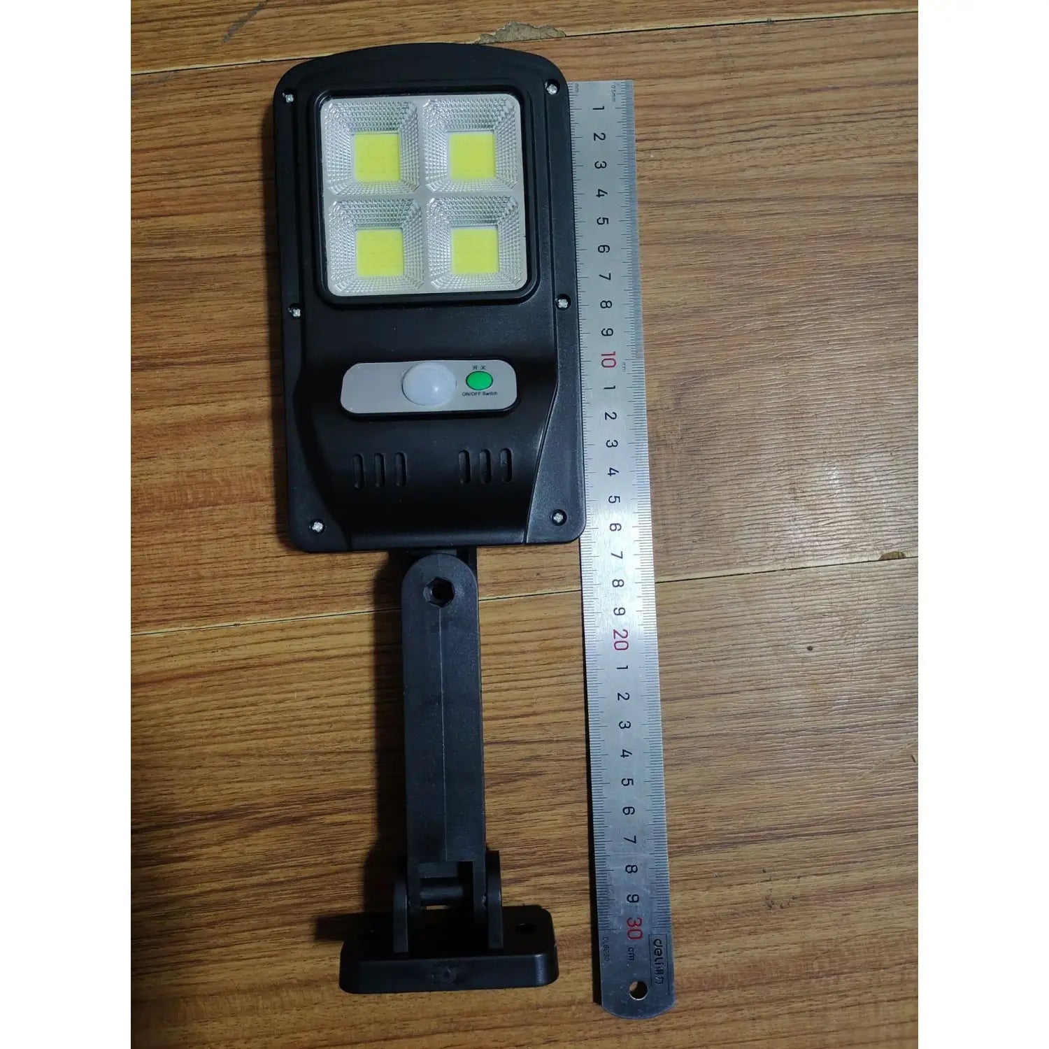 Remote Control Solar Street Lamp with Motion Sensor & LED Light