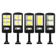 Remote Control Solar Street Lamp with Motion Sensor & LED Light