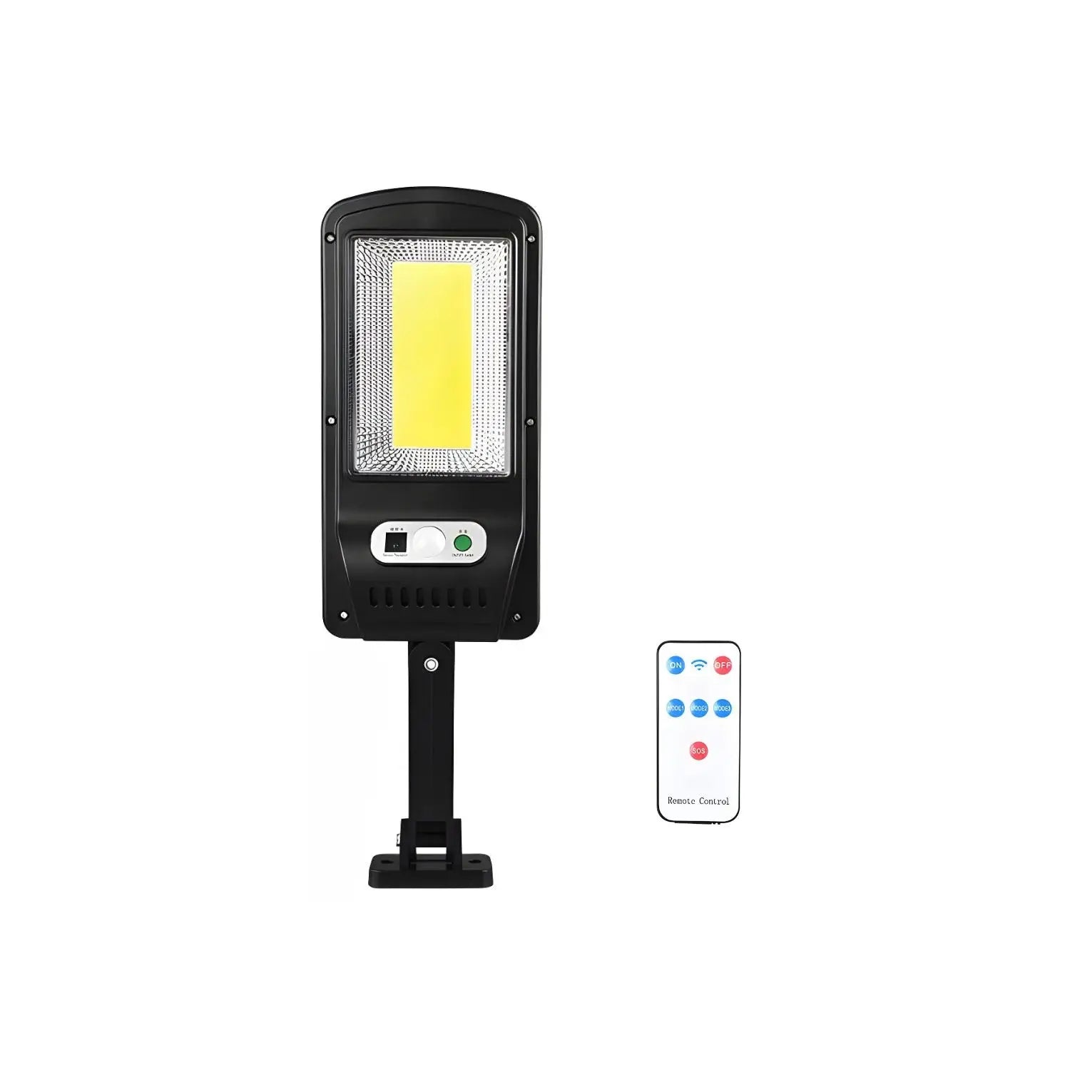 Remote Control Solar Street Lamp with Motion Sensor & LED Light