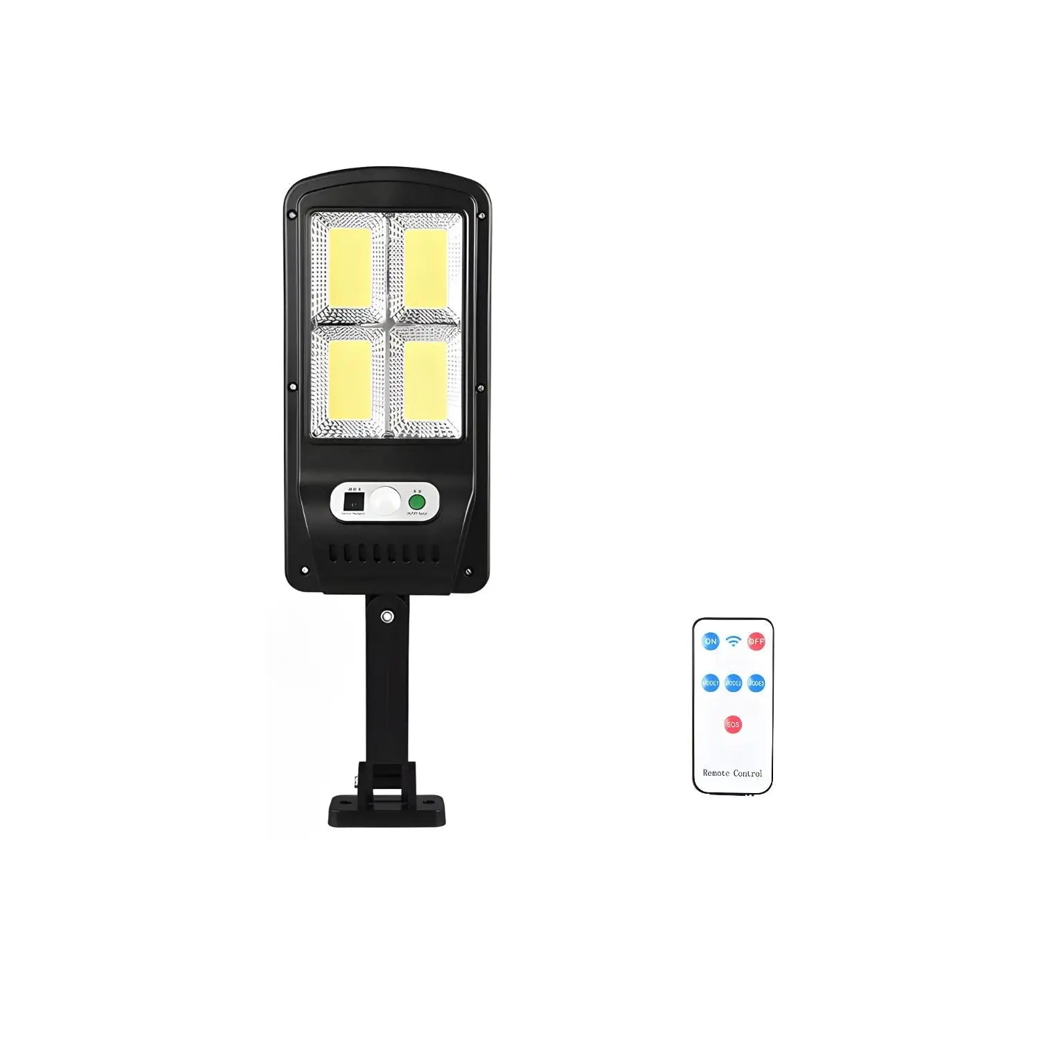 Remote Control Solar Street Lamp with Motion Sensor & LED Light