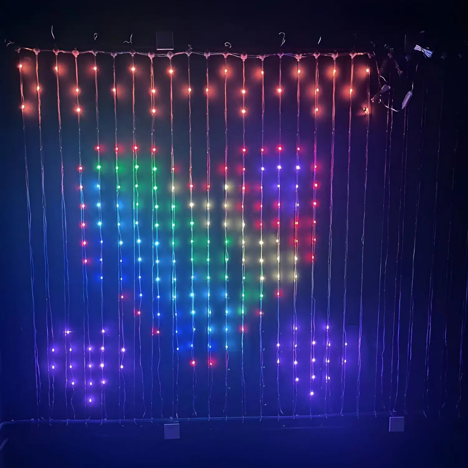 RGB Smart String Lights for Curtain & Party Decor with App Control