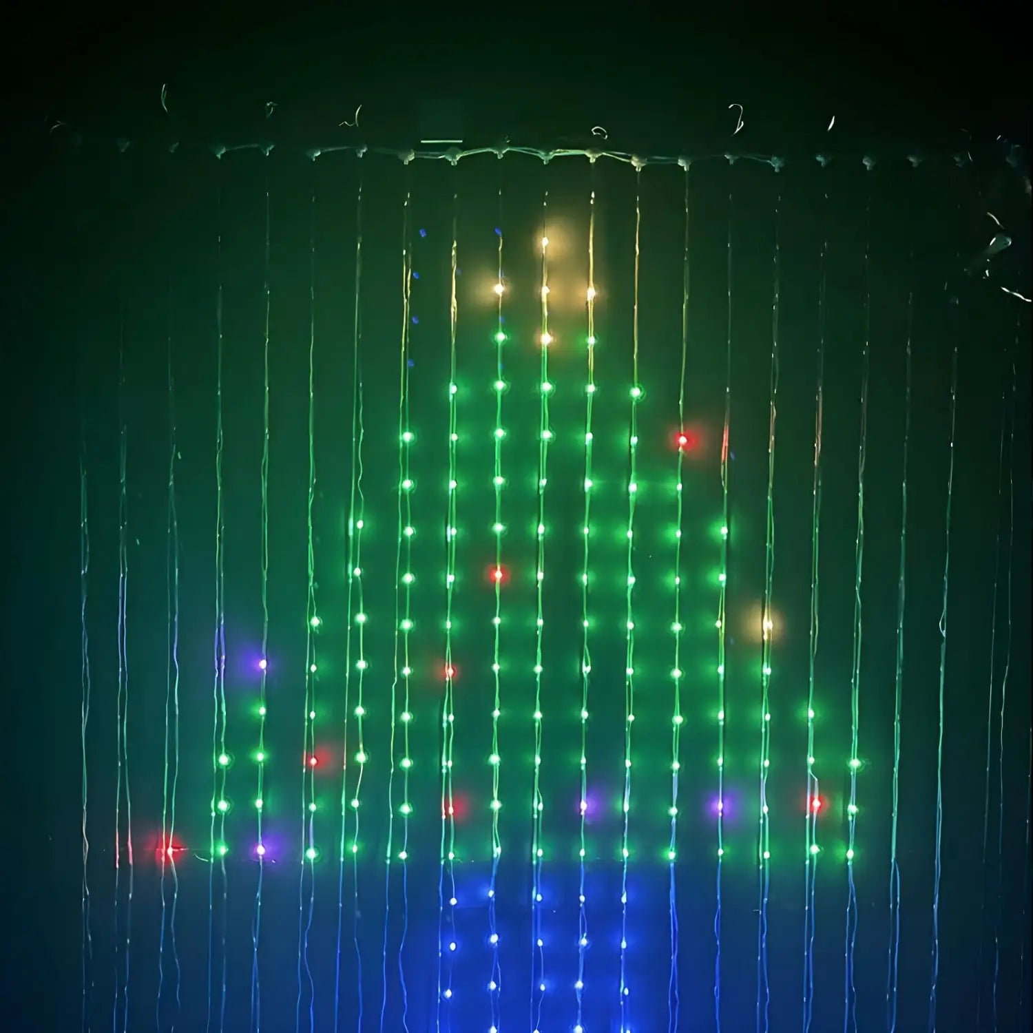 RGB Smart String Lights for Curtain & Party Decor with App Control