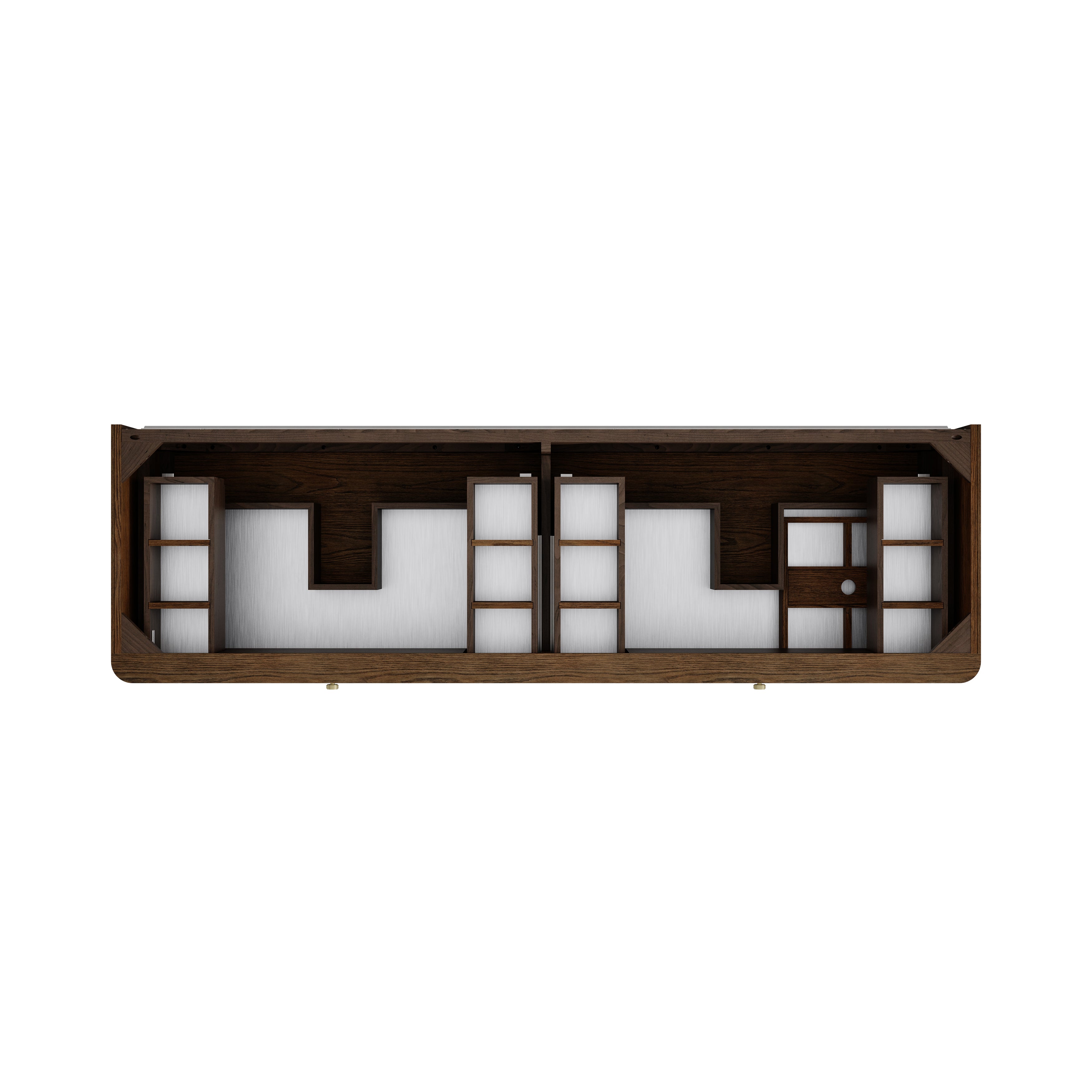 James Martin Allamari 72" Double Vanity in Sable with 3cm Countertop