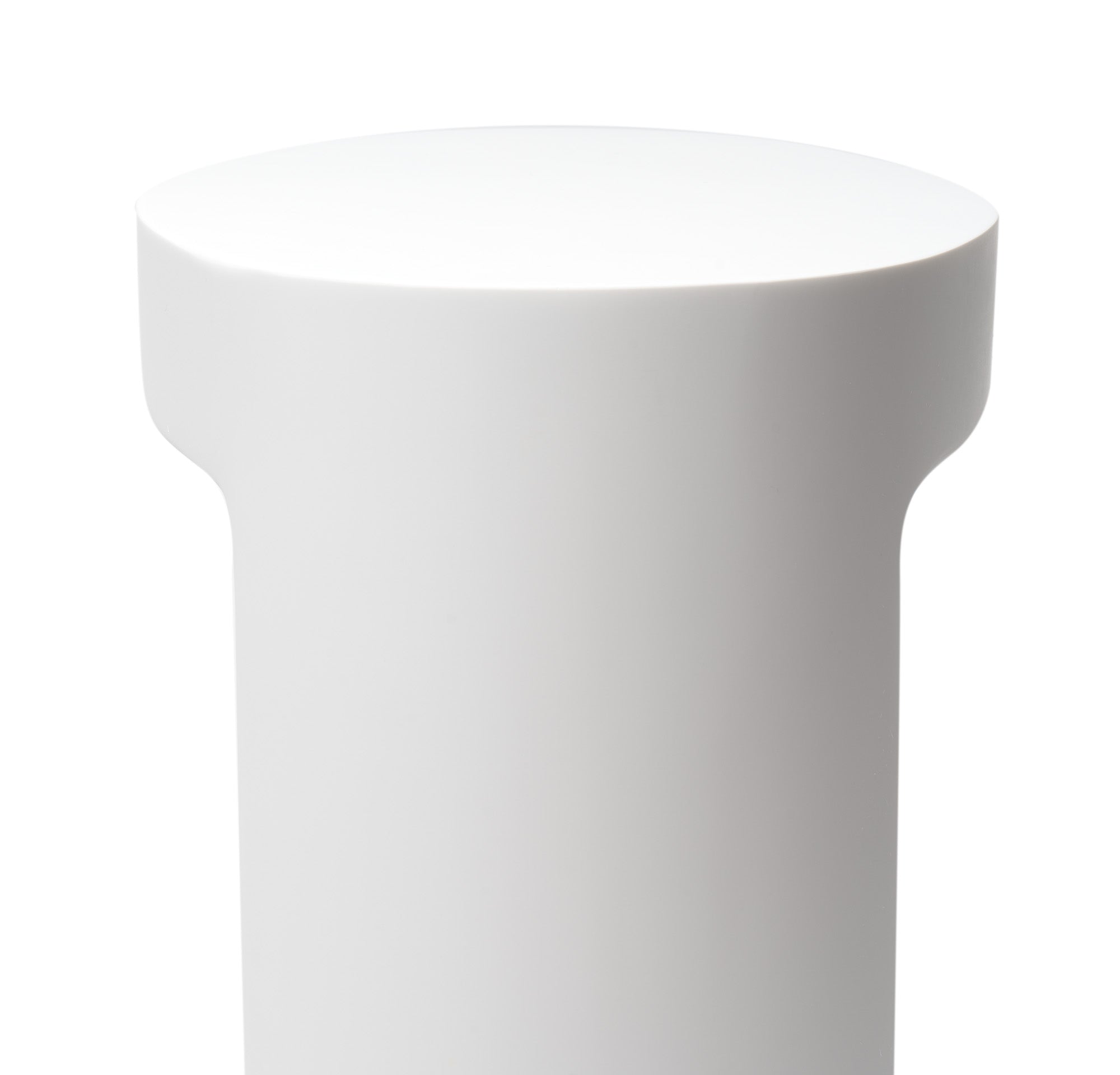 ALFI brand  ABST66 White Matte Solid Surface Resin Bathroom / Shower Stool