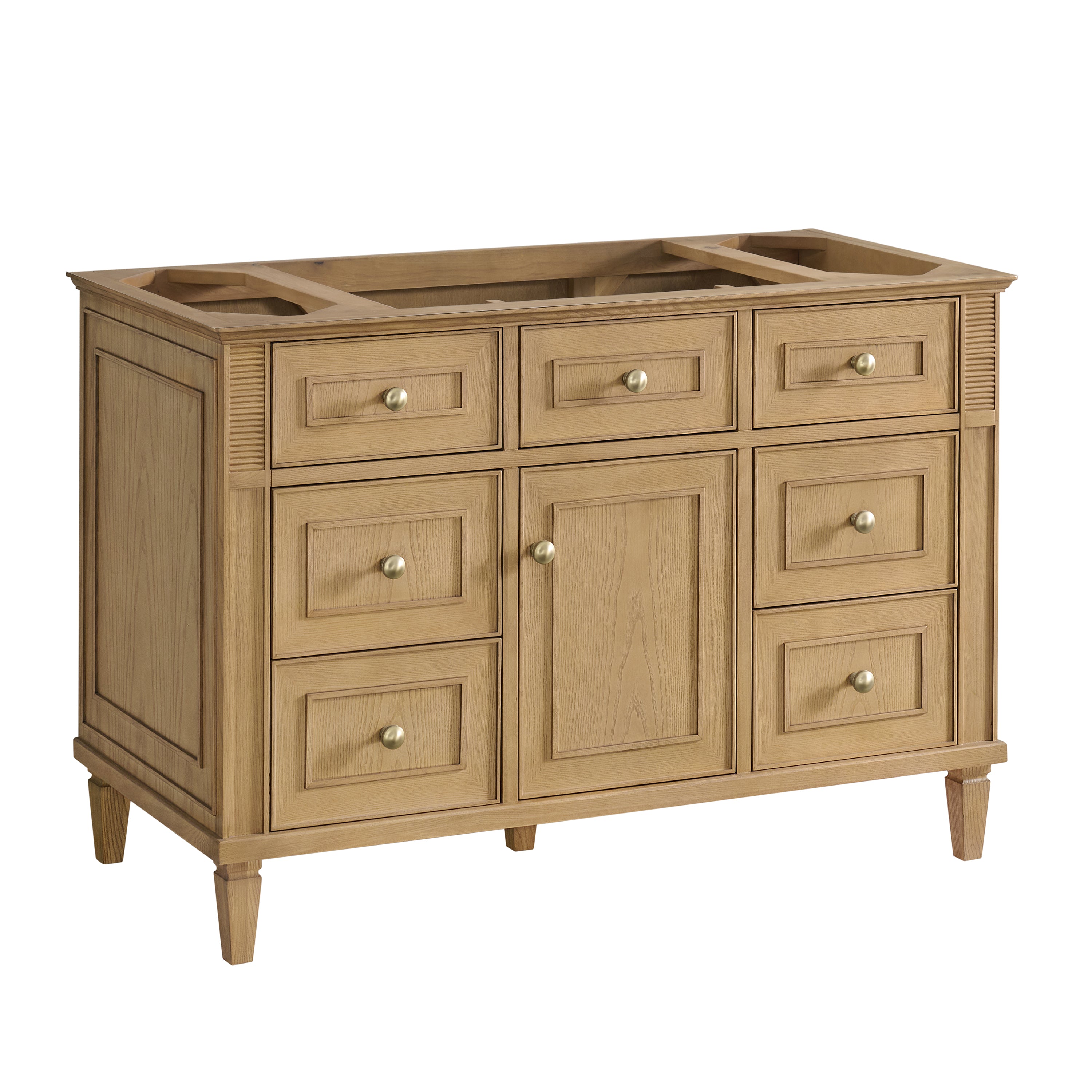 James Martin Lorelai 48" Single Vanity in Light Natural Oak with 3cm Countertop