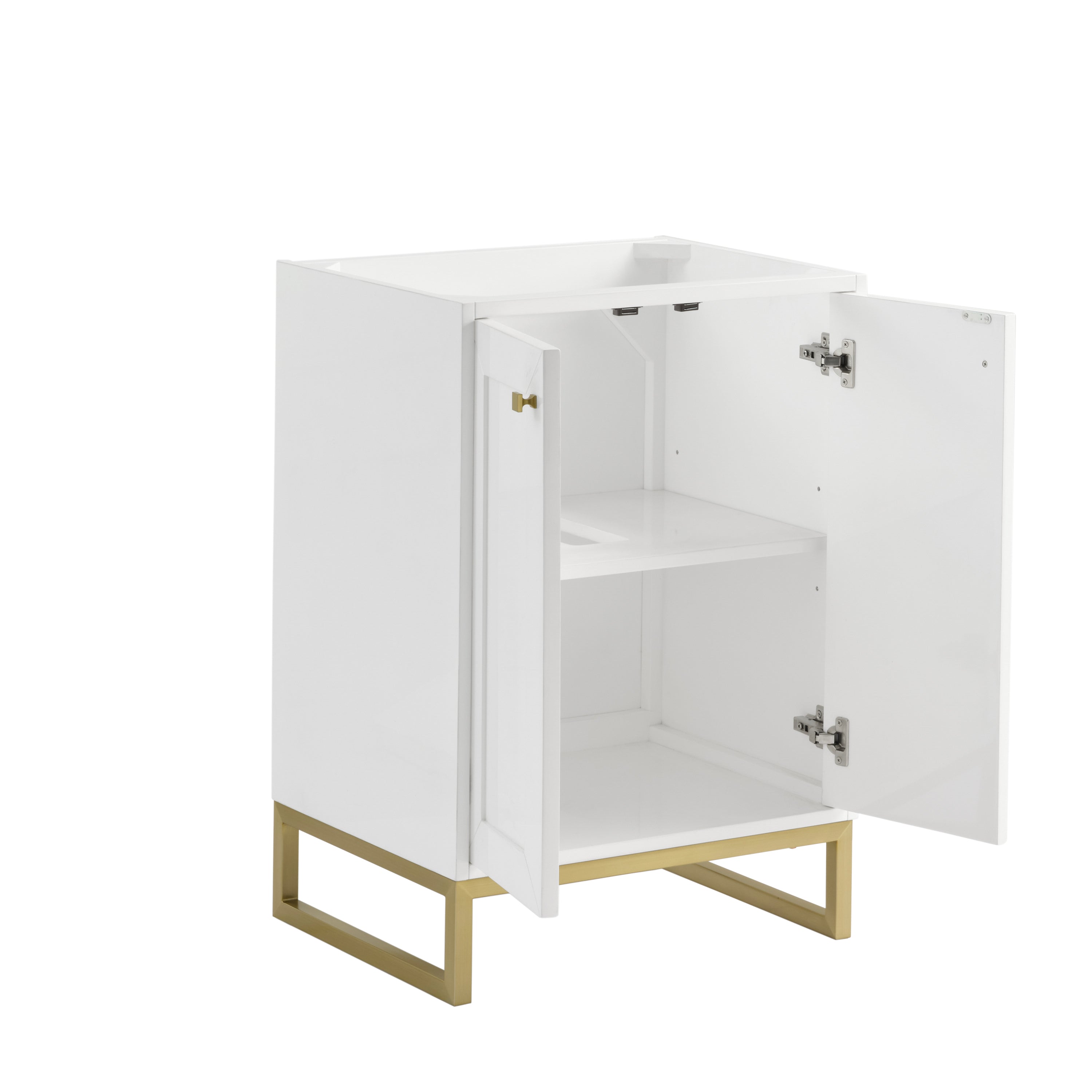 James Martin Chianti 24" Single Cabinet in Glossy White
