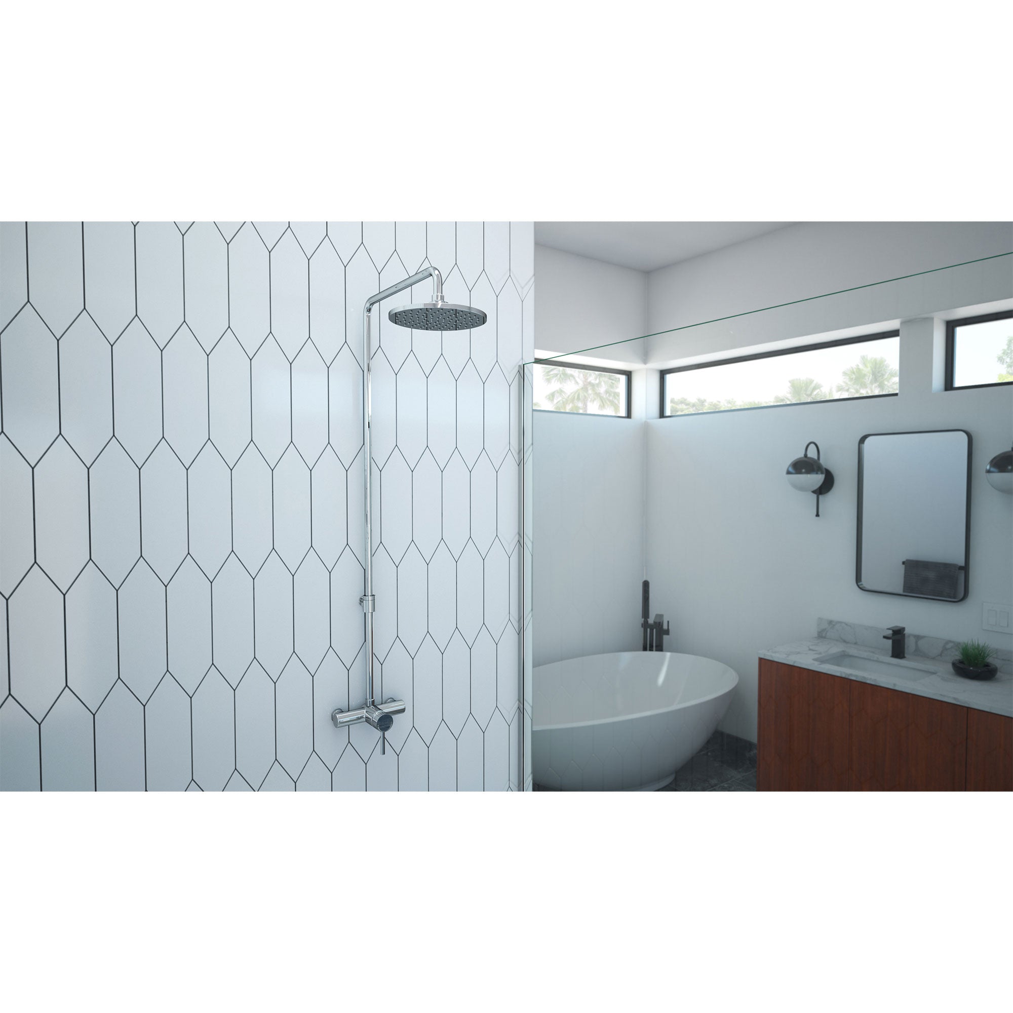 Abbey 8 x 18 Shower Faucet