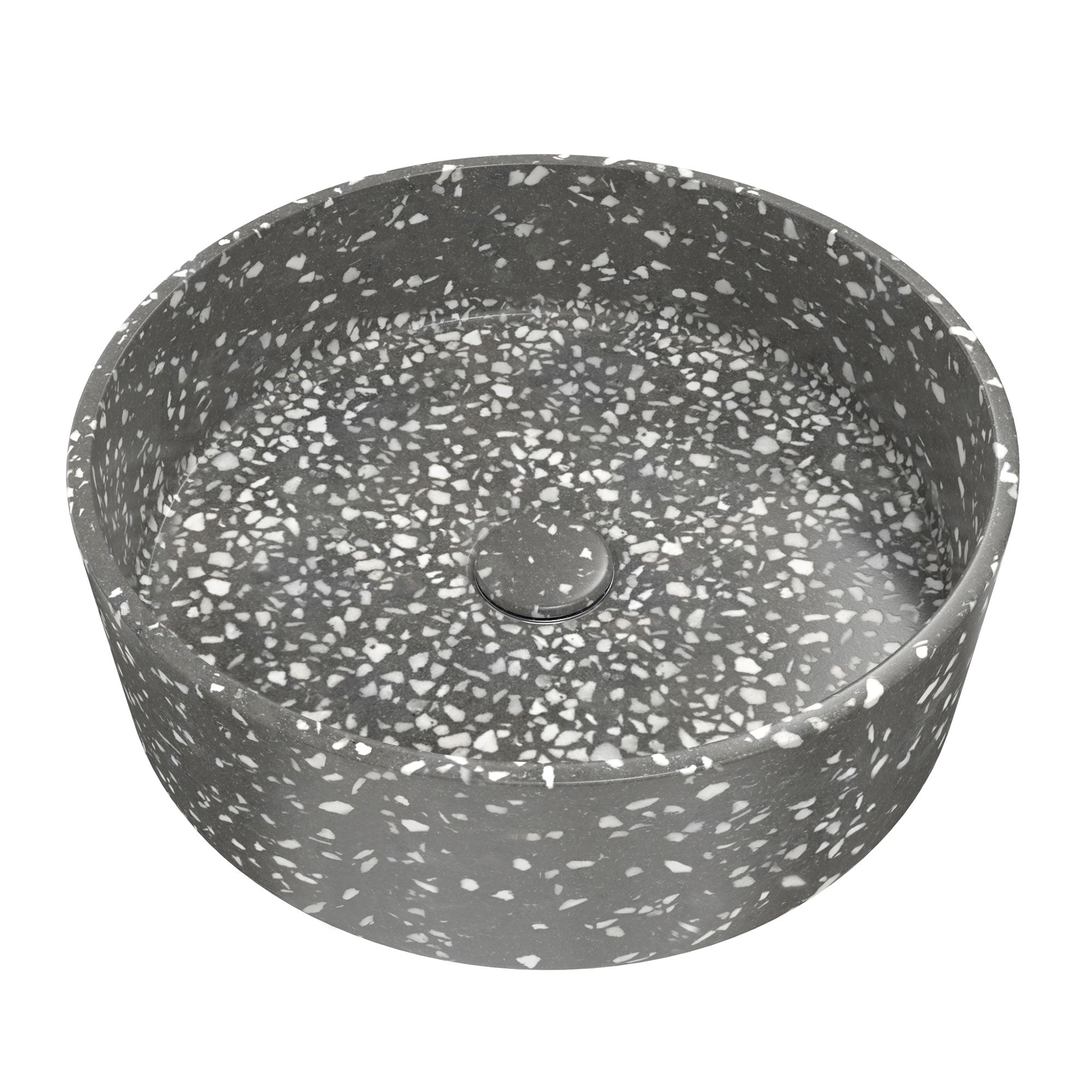 Ambia Round Terrazzo Vessel Sink