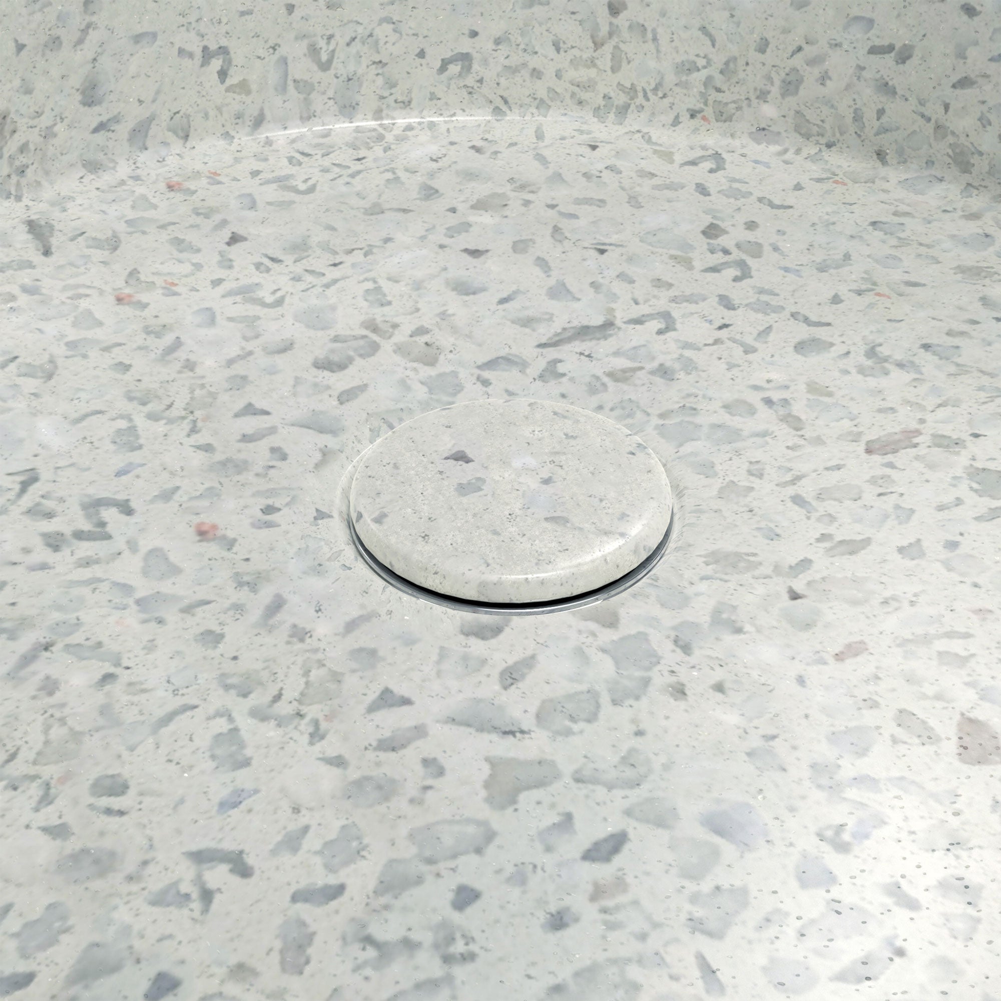 Ambia Round Terrazzo Vessel Sink